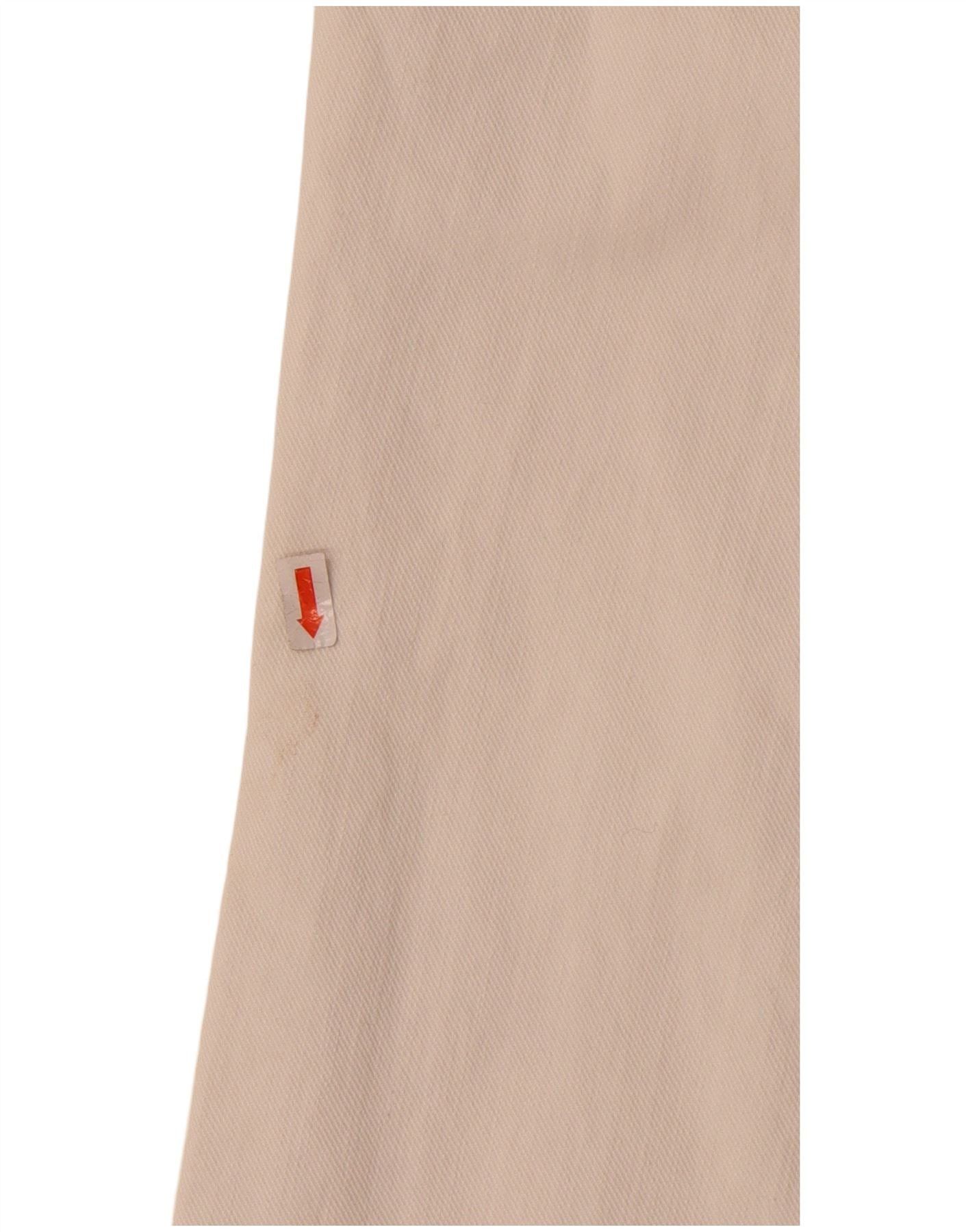 Ralph Lauren Womens Straight Jeans W32 L31 White Cotton Size 24" / US 00 / IT 34 - 5 Thumbnail