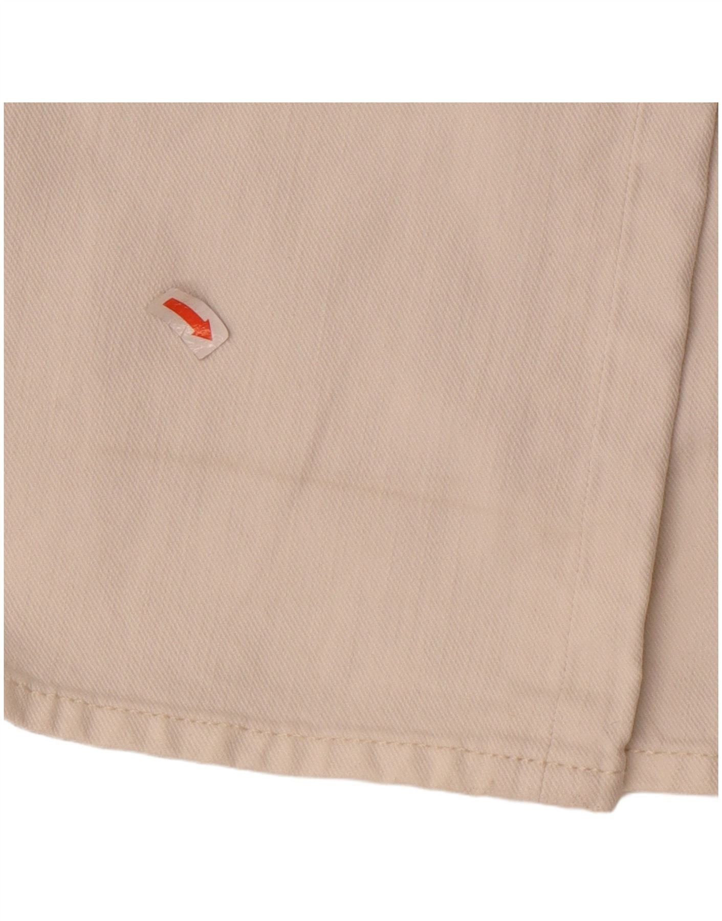 Ralph Lauren Womens Straight Jeans W32 L31 White Cotton Size 24" / US 00 / IT 34 - 7 Thumbnail