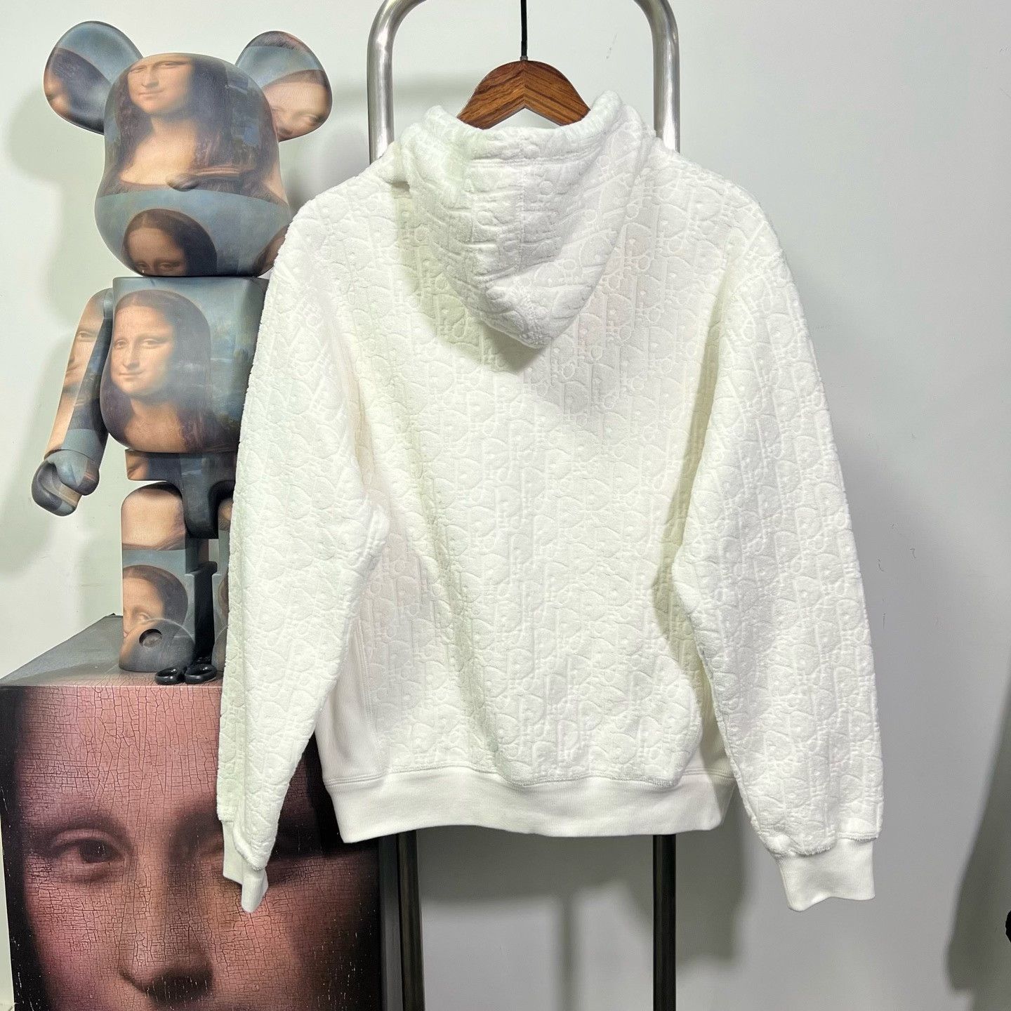 Dior Dior White Hoodie M Women Size M / US 6-8 / IT 42-44 - 2 Thumbnail