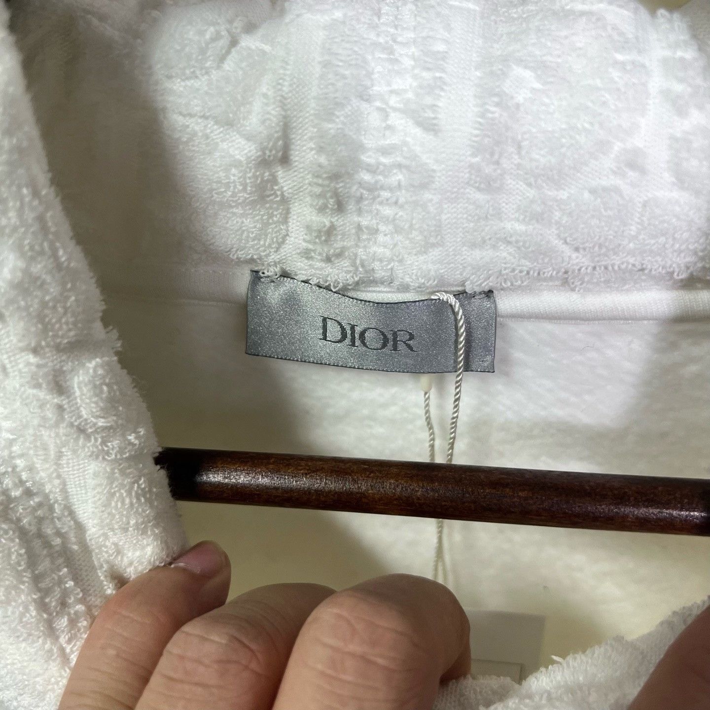 Dior Dior White Hoodie M Women Size M / US 6-8 / IT 42-44 - 3 Thumbnail