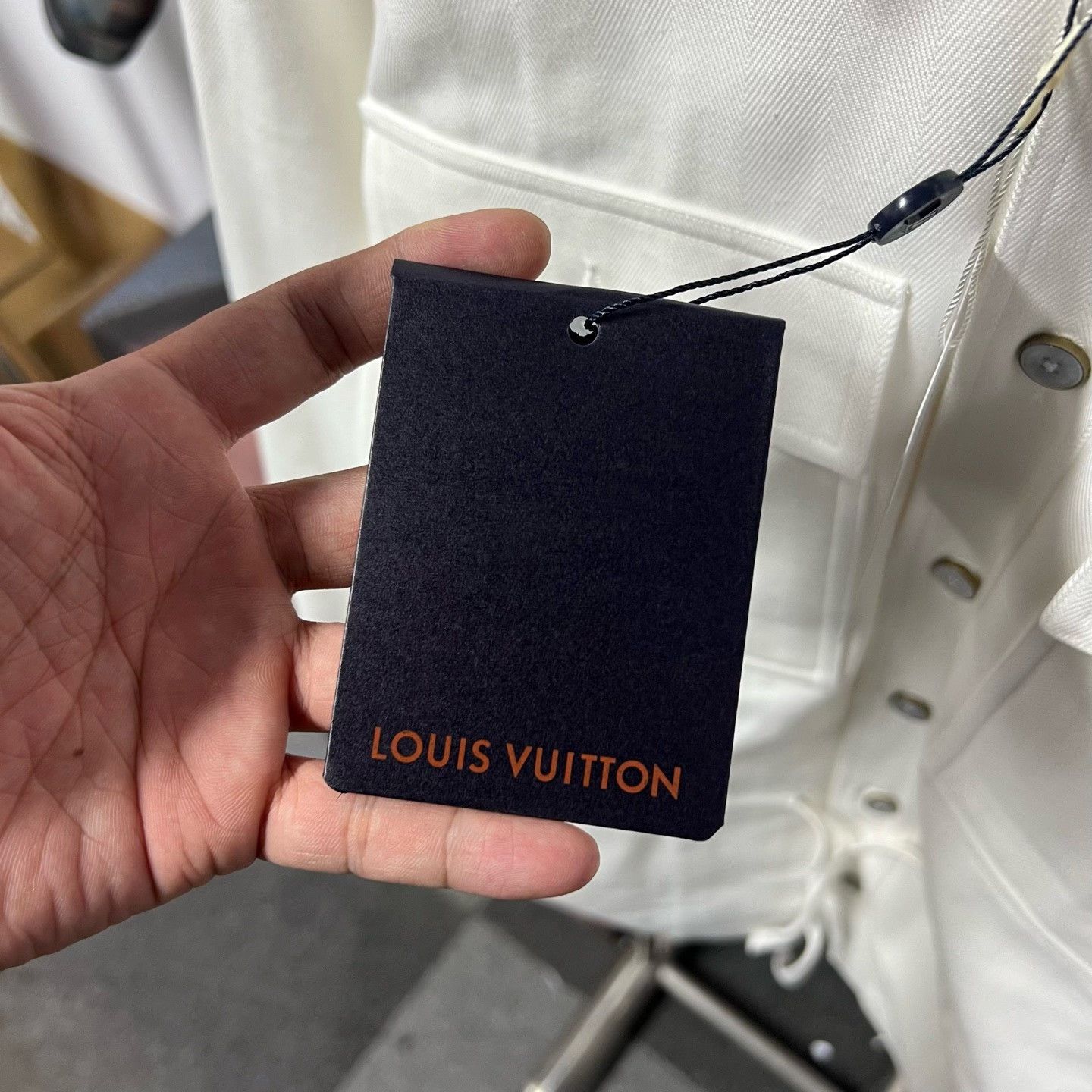 Louis Vuitton Louis Vuitton Denim White Light Jacket m Men Size US M / EU 48-50 / 2 - 5 Thumbnail