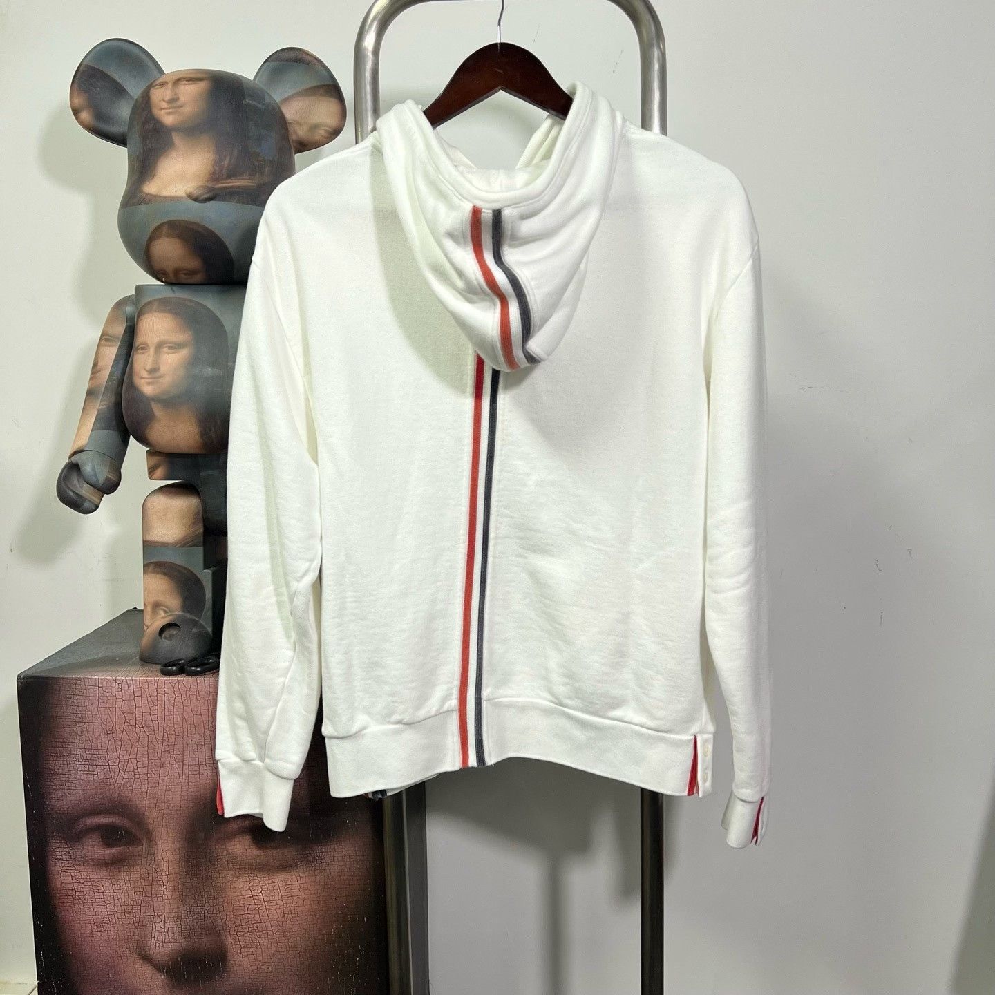 Thom Browne Thom Browne Striped Brown Hoodie xs Men Size US XS / EU 42 / 0 - 2 Thumbnail