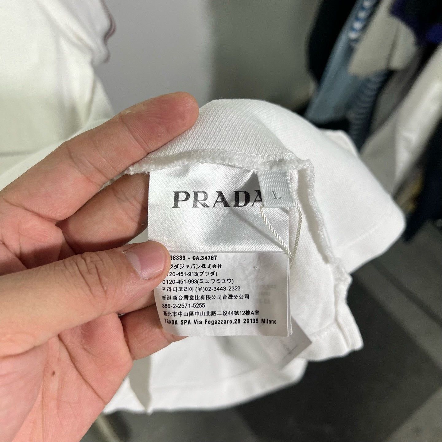 Prada Prada Retro T-Shirt l Men Size US L / EU 52-54 / 3 - 4 Thumbnail