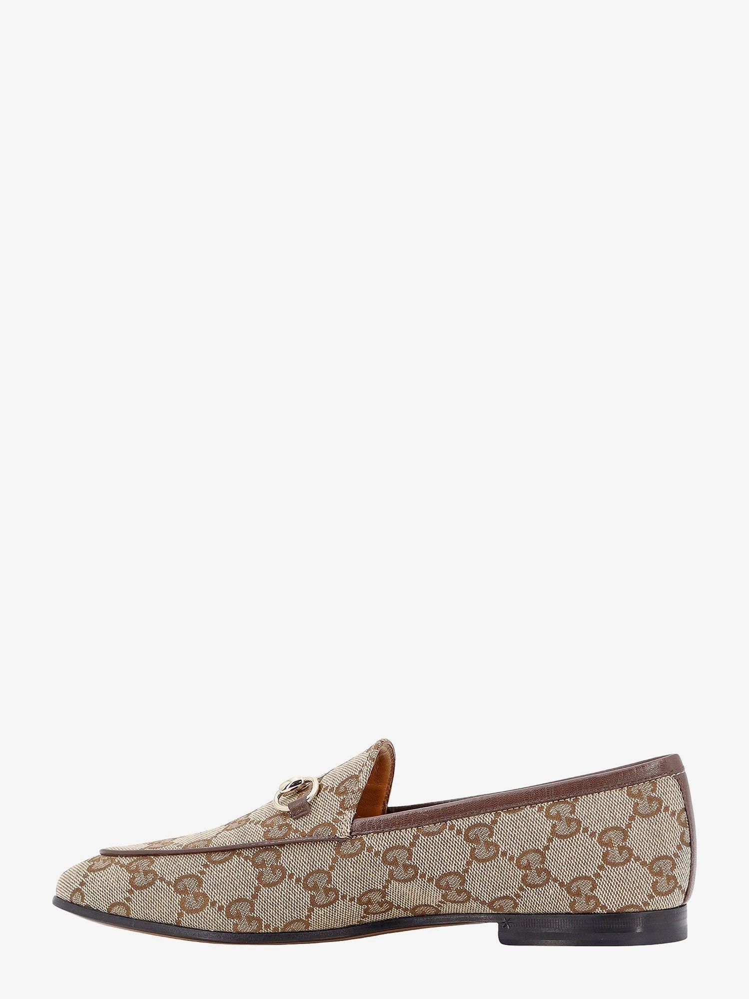 Gucci Gg Fabric Jordaan Loafers Size US 7 / IT 37 - 3 Thumbnail