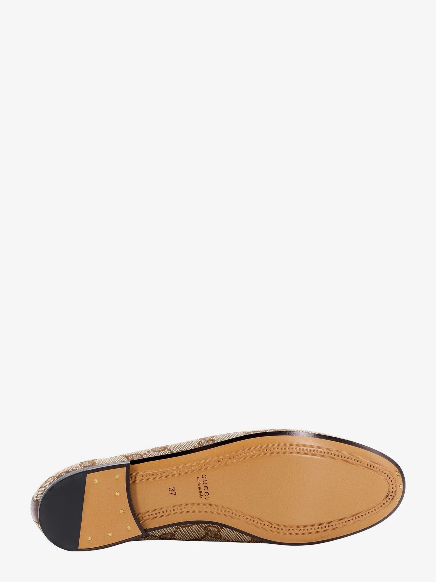 Gucci Gg Fabric Jordaan Loafers Size US 8 / IT 38 - 4 Thumbnail