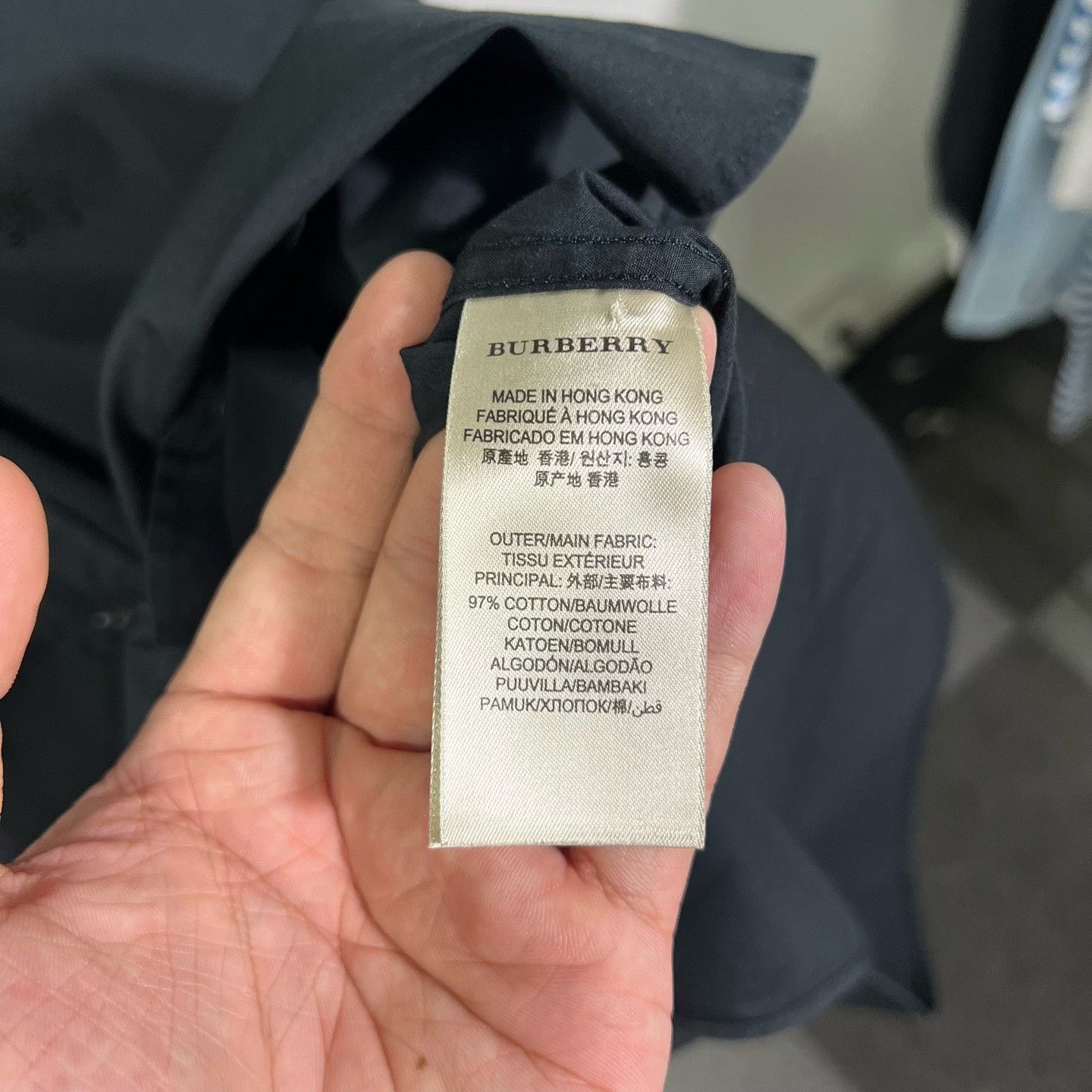 Burberry Burberry Shirt m Men Size US M / EU 48-50 / 2 - 4 Thumbnail