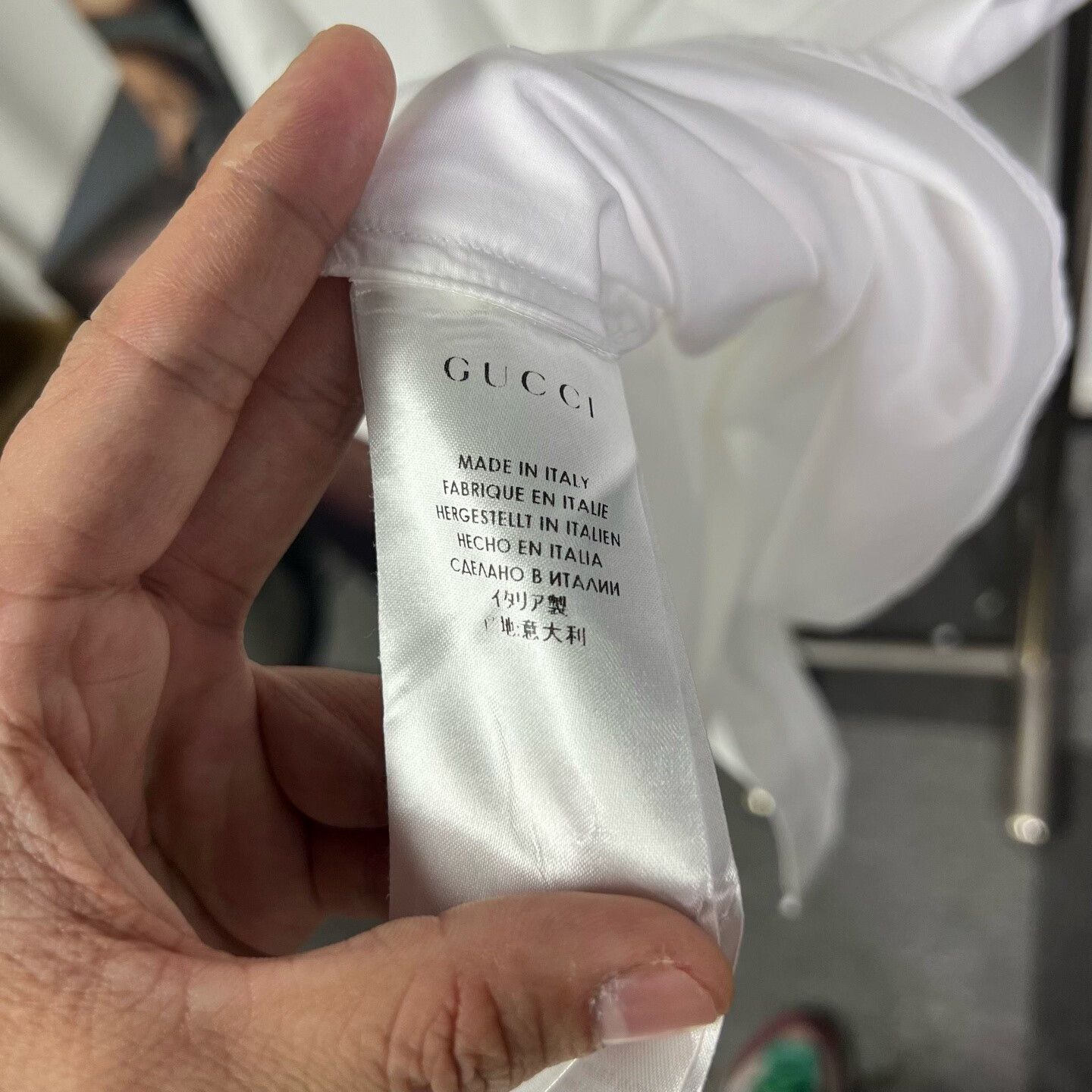 Gucci Gucci Striped Shirt s Men Size US S / EU 44-46 / 1 - 4 Thumbnail