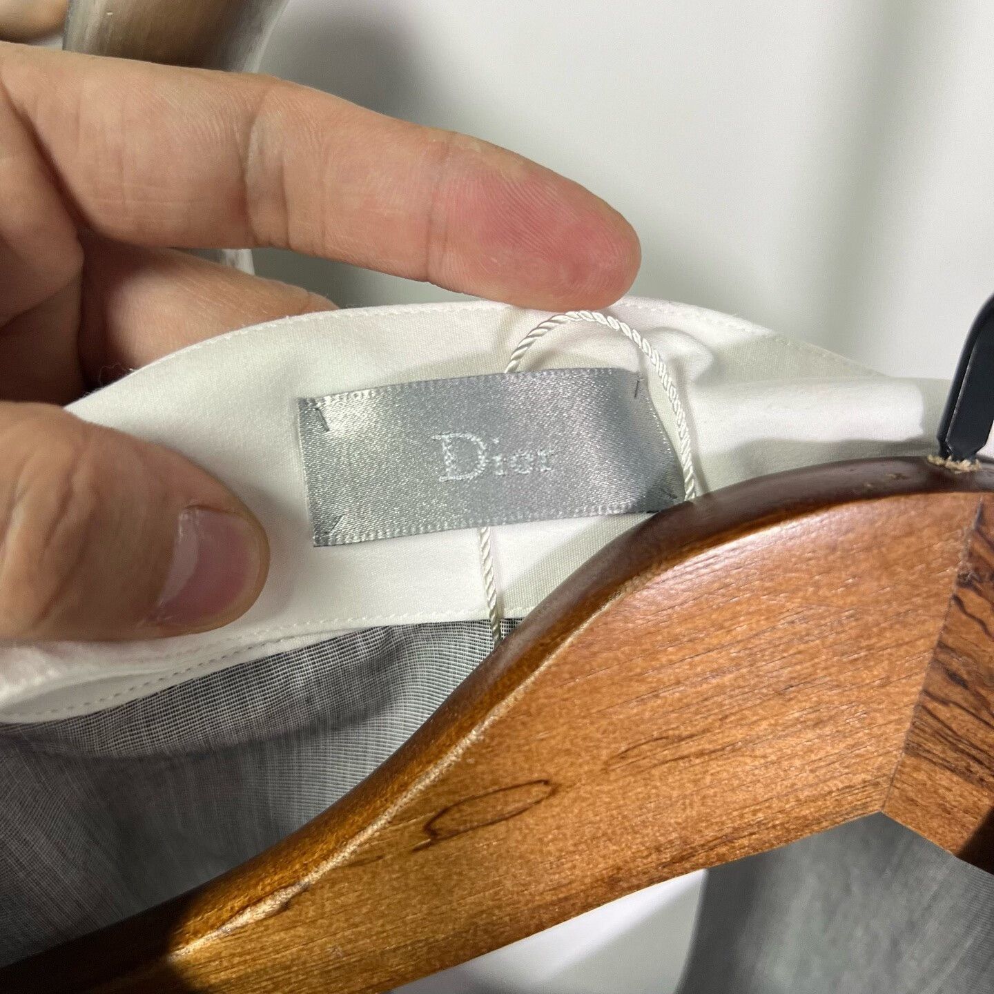Dior Dior White Shirt s Men Size US S / EU 44-46 / 1 - 3 Thumbnail