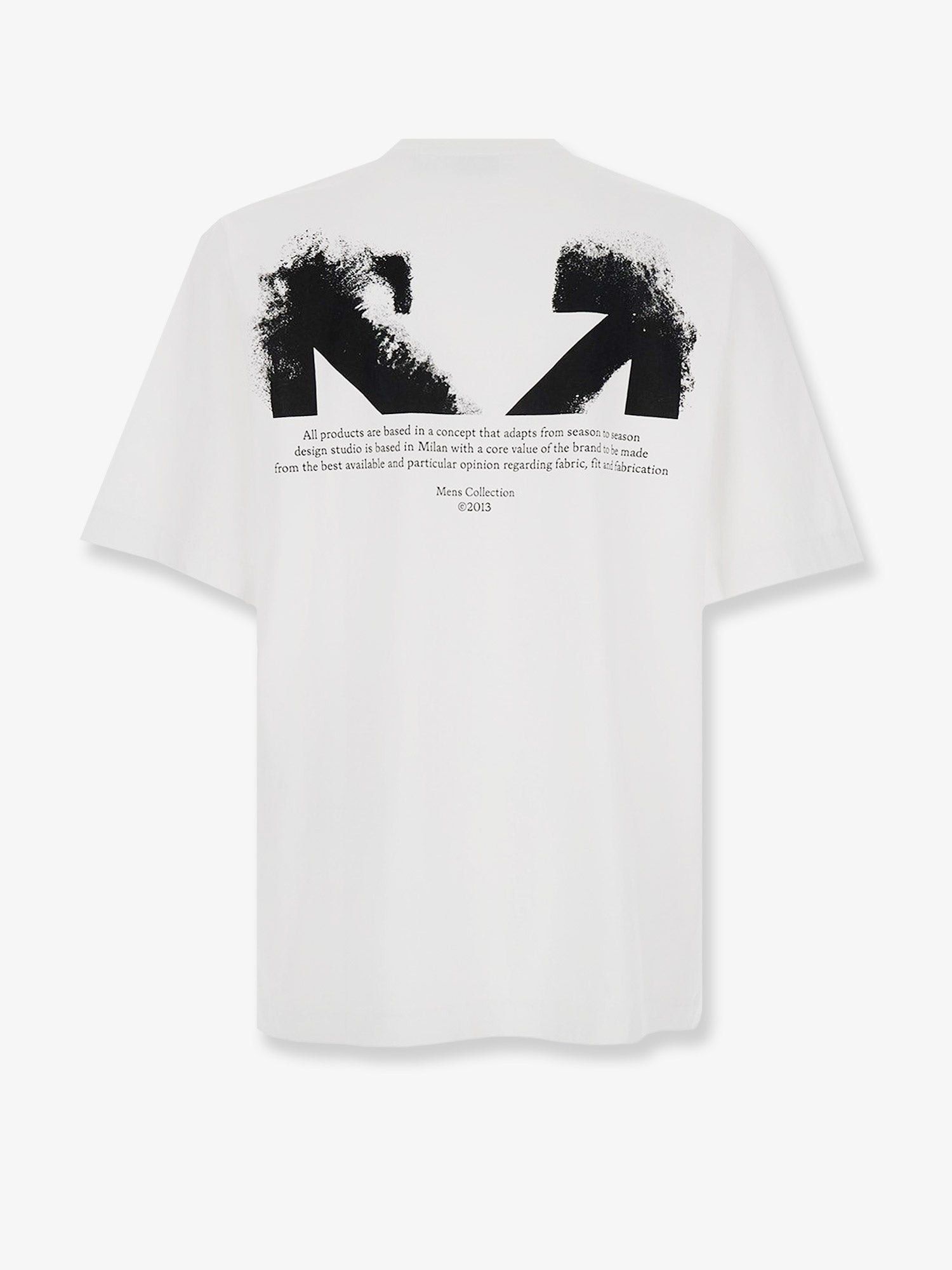 Off-White Cotton T-Shirt With Frontal Logo Size US XL / EU 56 / 4 - 2 Thumbnail