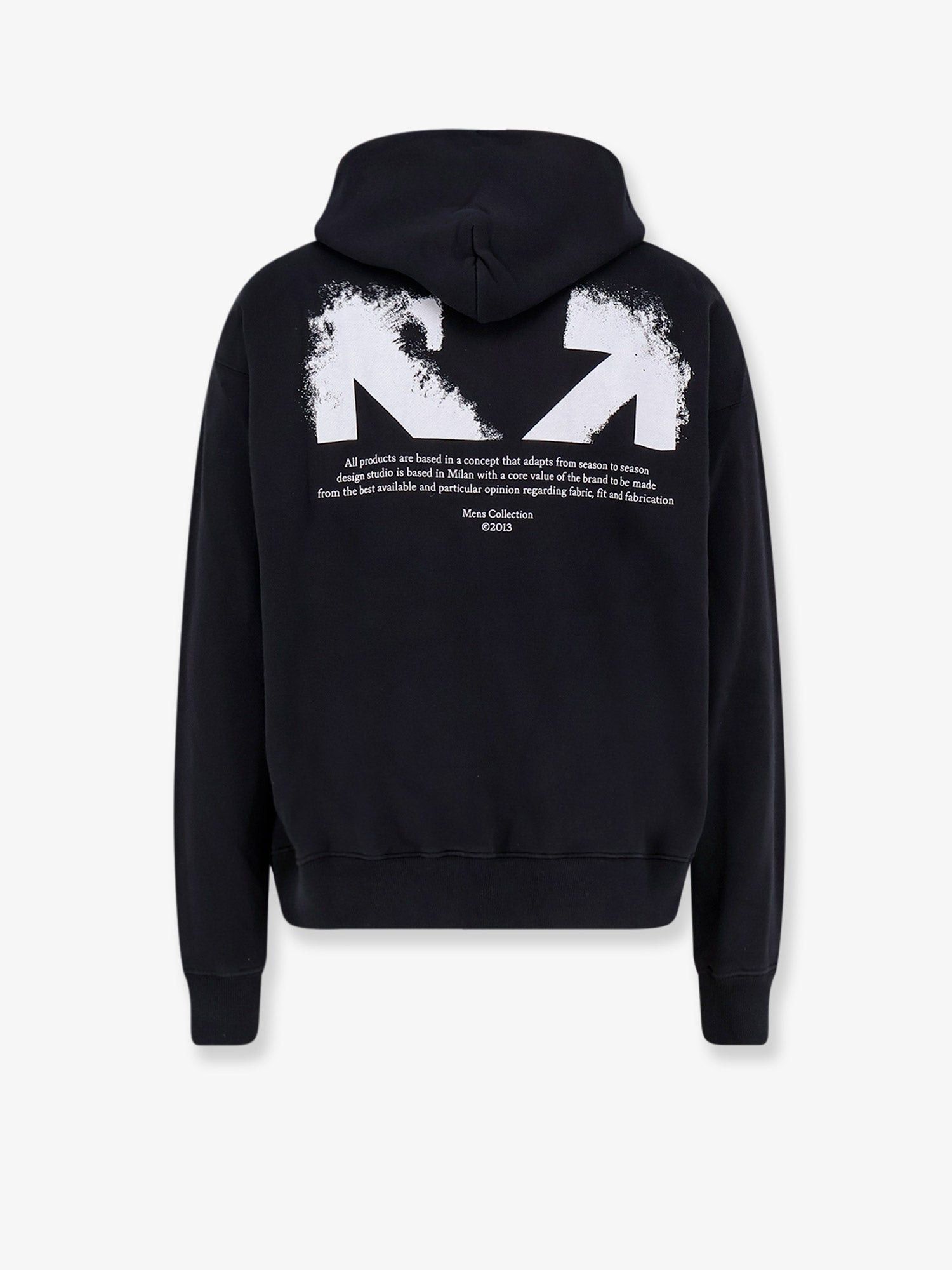 Off-White Cotton Sweatshirt Size US M / EU 48-50 / 2 - 2 Thumbnail
