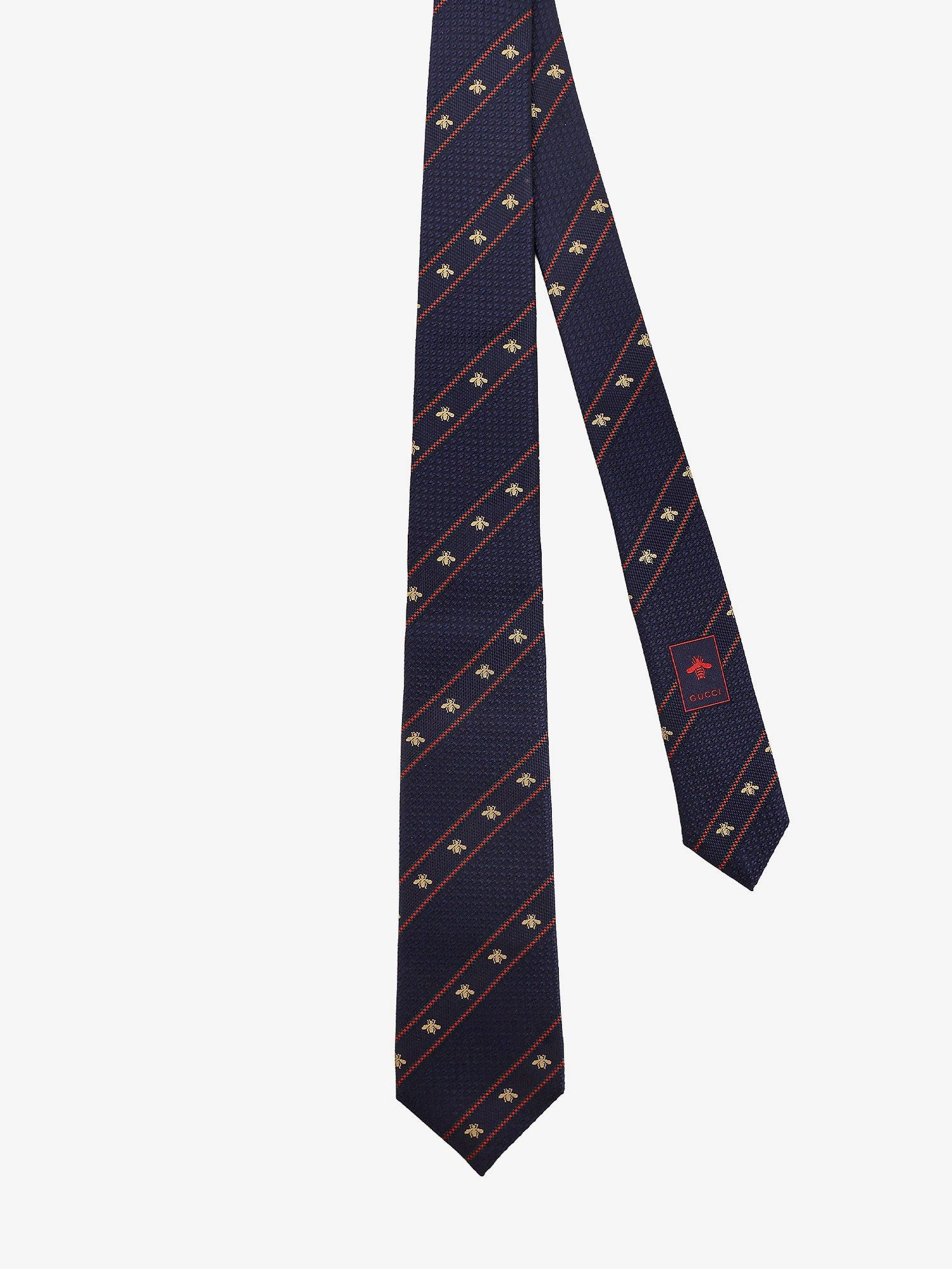 Gucci Labour Silk Tie Size ONE SIZE - 2 Thumbnail