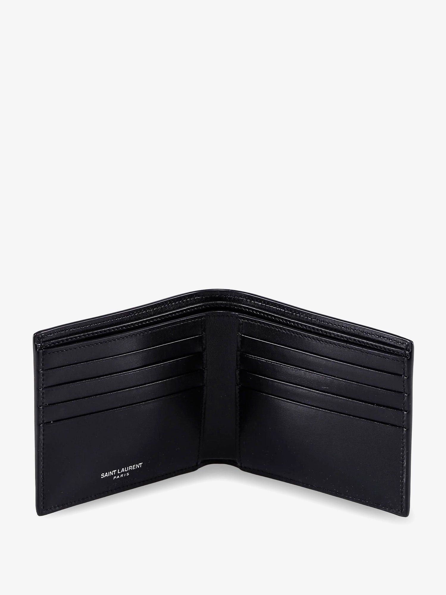 Saint Laurent Paris Leather Wallet Size ONE SIZE - 2 Thumbnail