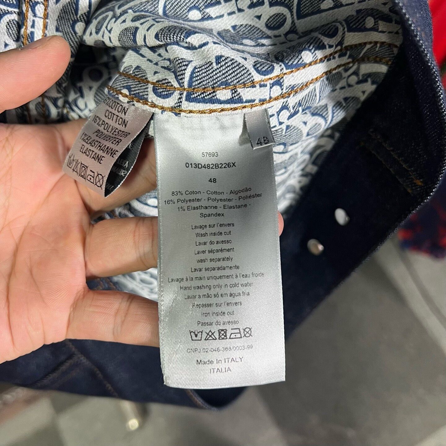 Dior Dior Denim Jacket S Women Size S / US 4 / IT 40 - 4 Thumbnail