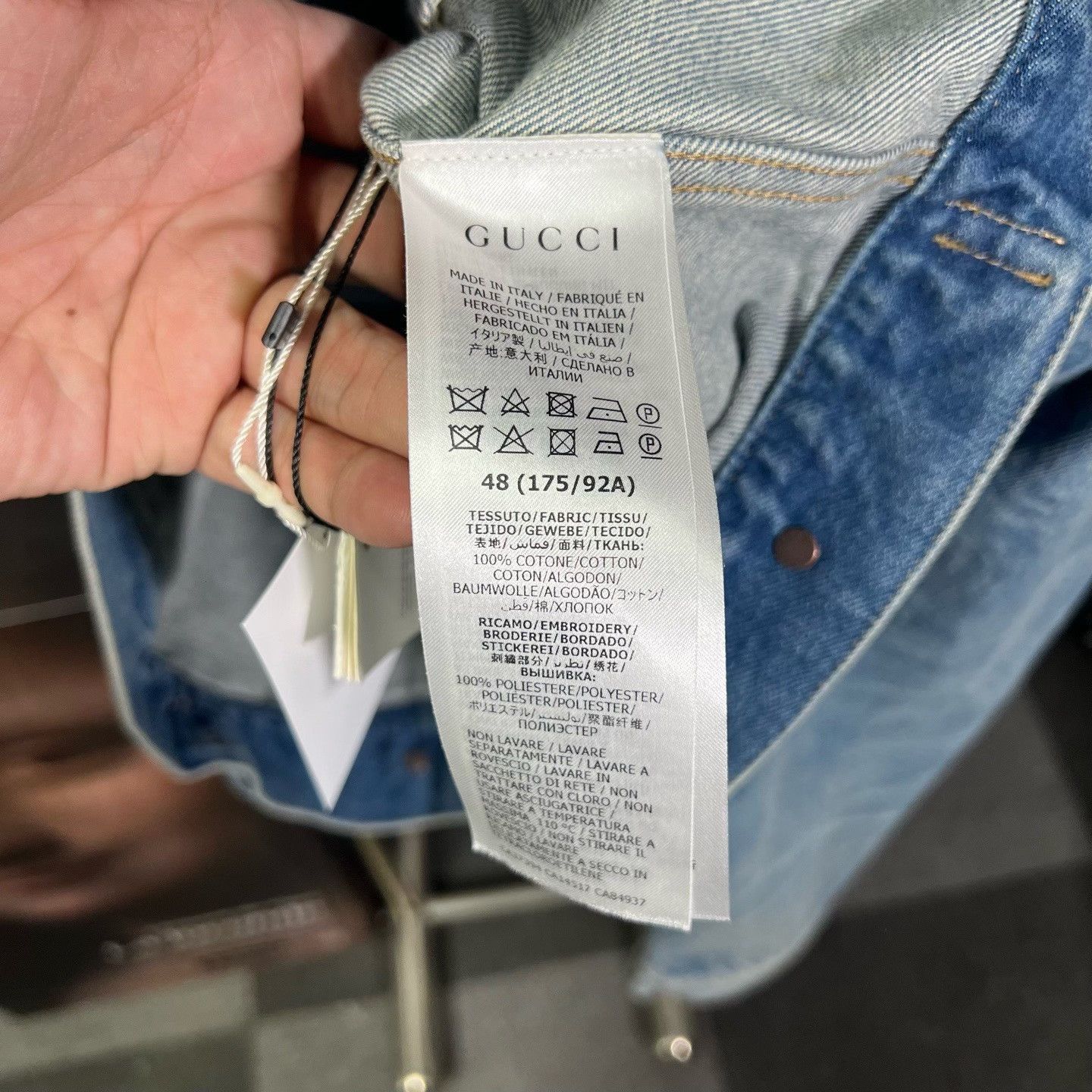 Gucci Gucci Retro Embroidered Light Jacket m Men Size US M / EU 48-50 / 2 - 4 Thumbnail