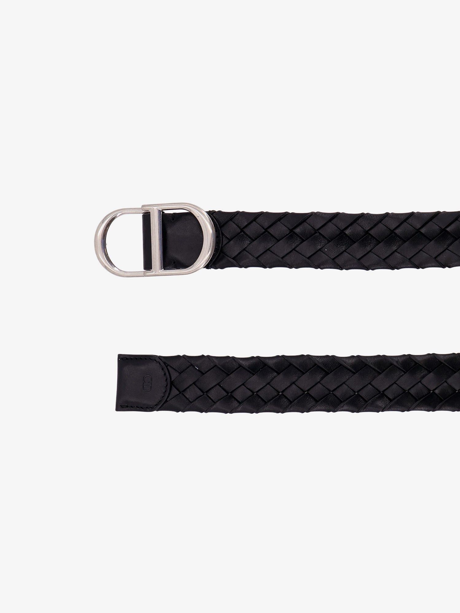 Dior Woven Leather Belt Size ONE SIZE - 2 Thumbnail
