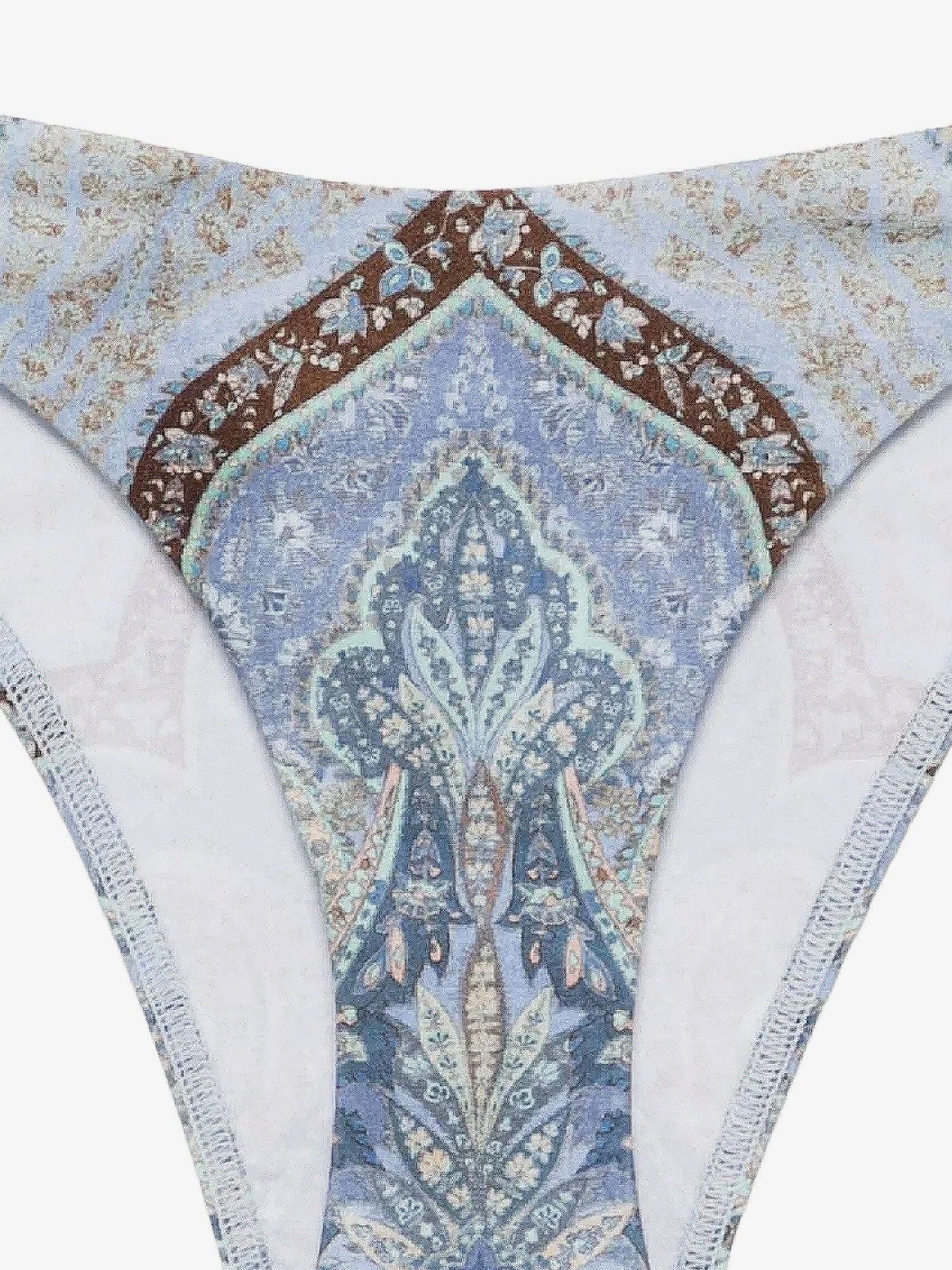 Zimmermann Wanderlust Scoop Lycra Bikini Bottom Size L / US 10 / IT 46 - 3 Thumbnail