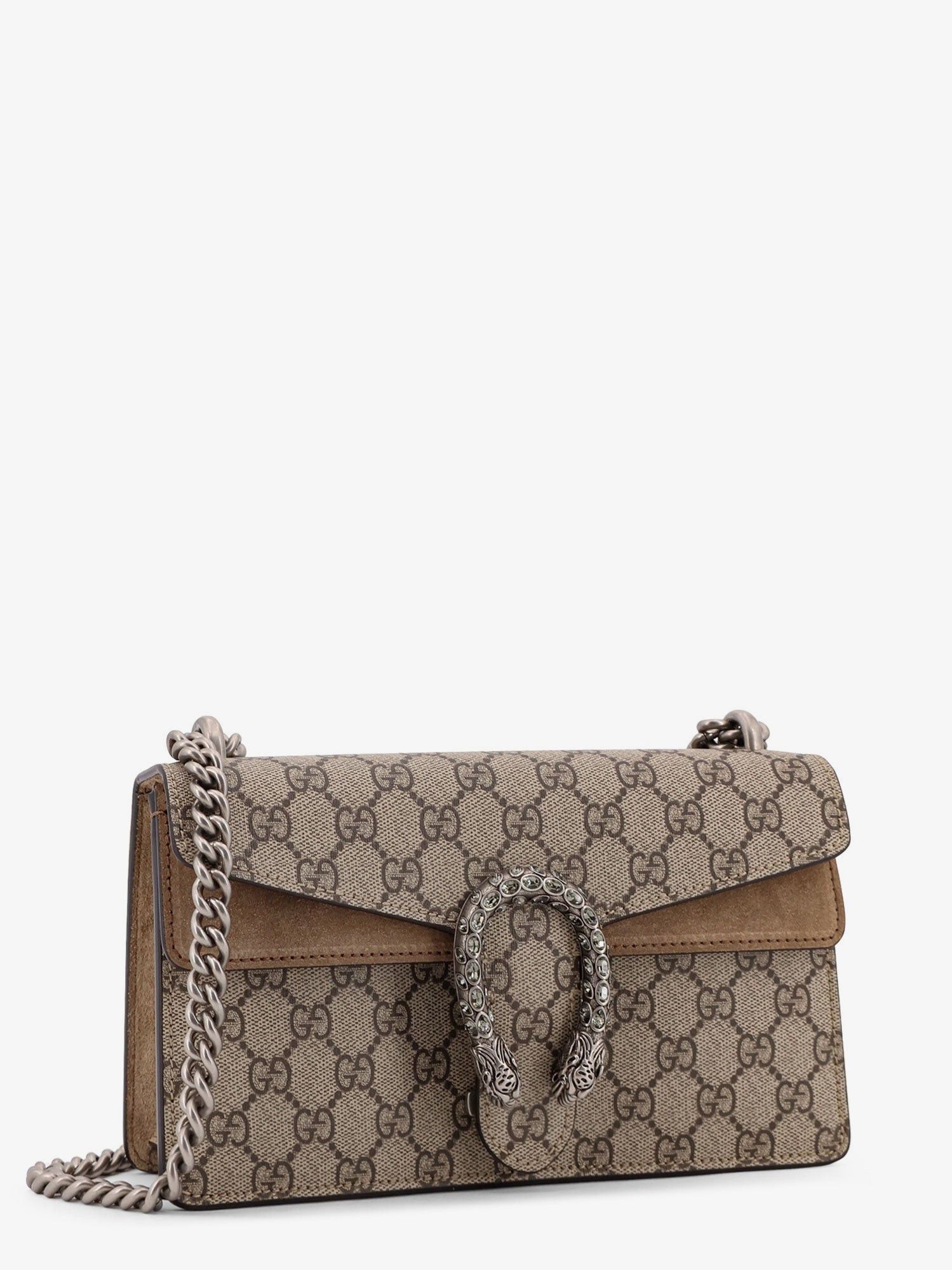 Gucci Dionysus Medium Gg Supreme Fabric Crossbody Bag Size ONE SIZE - 4 Thumbnail