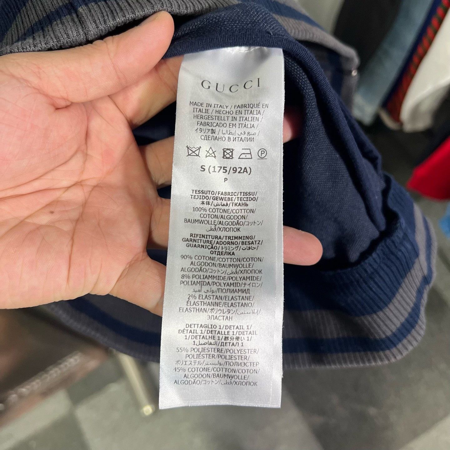 Gucci Gucci Striped Light Jacket s Men Size US S / EU 44-46 / 1 - 4 Thumbnail