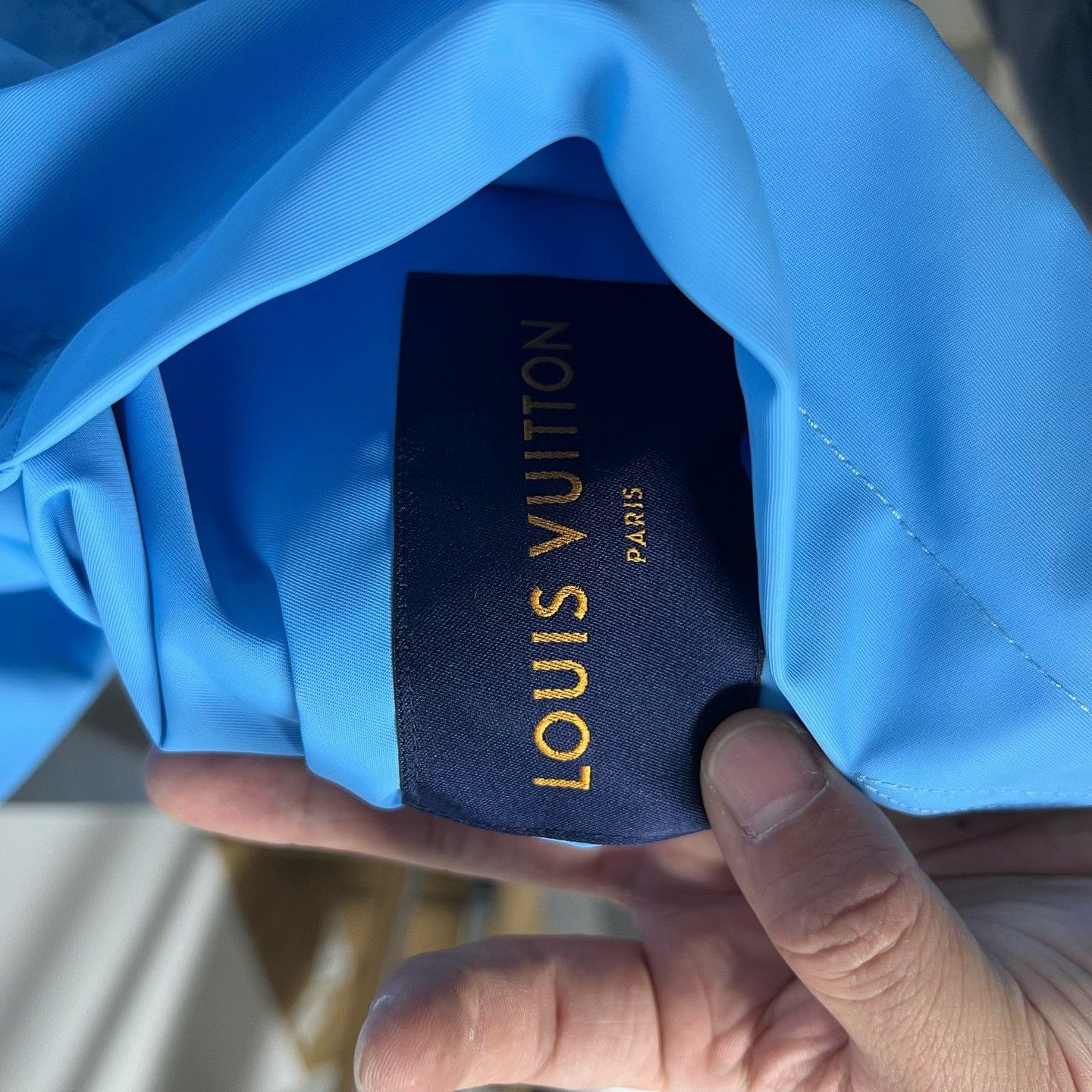 Louis Vuitton Louis Vuitton Blue Light Jacket s Men Size US S / EU 44-46 / 1 - 4 Thumbnail