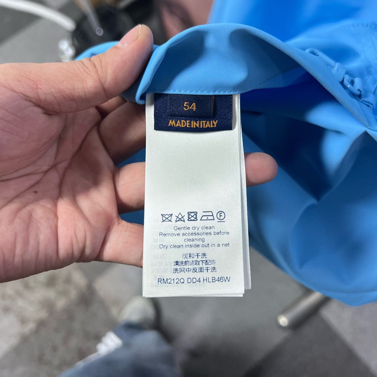 Louis Vuitton Louis Vuitton Blue Light Jacket s Men Size US S / EU 44-46 / 1 - 5 Thumbnail