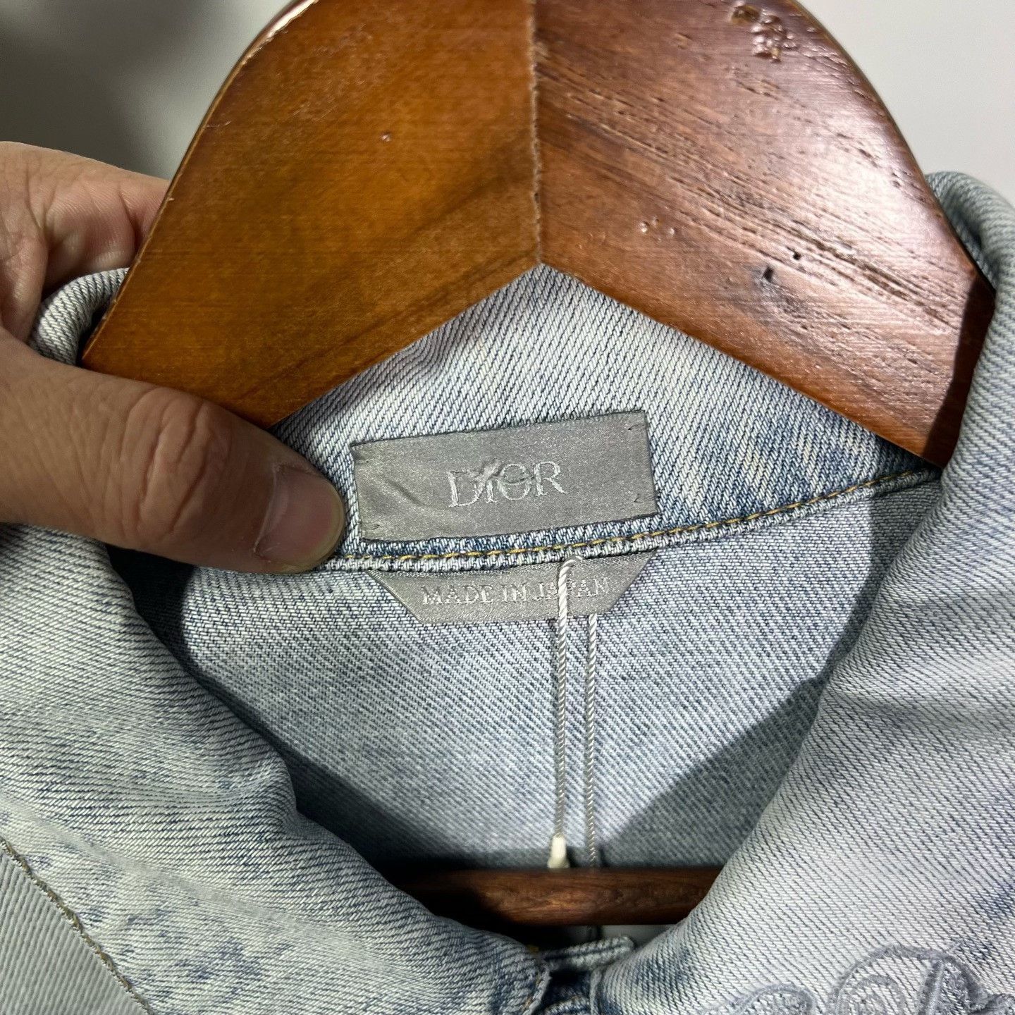 Dior Dior Denim Embroidered Light Jacket m Men Size US M / EU 48-50 / 2 - 3 Thumbnail