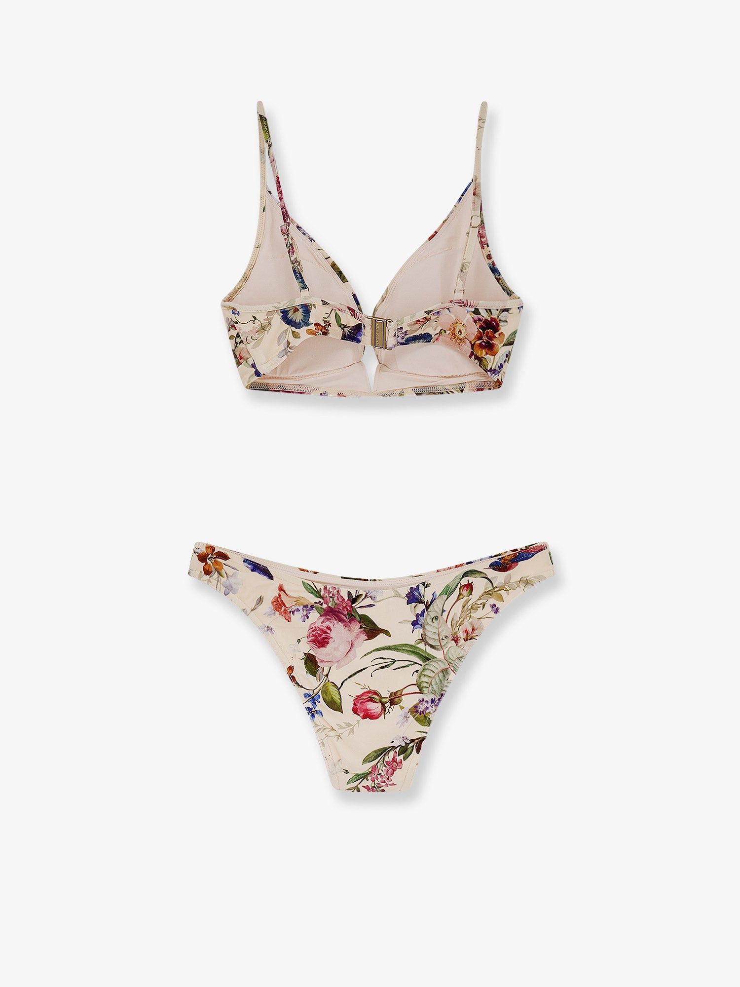 Zimmermann Nylon Bikini With Floral Print Size L / US 10 / IT 46 - 2 Thumbnail