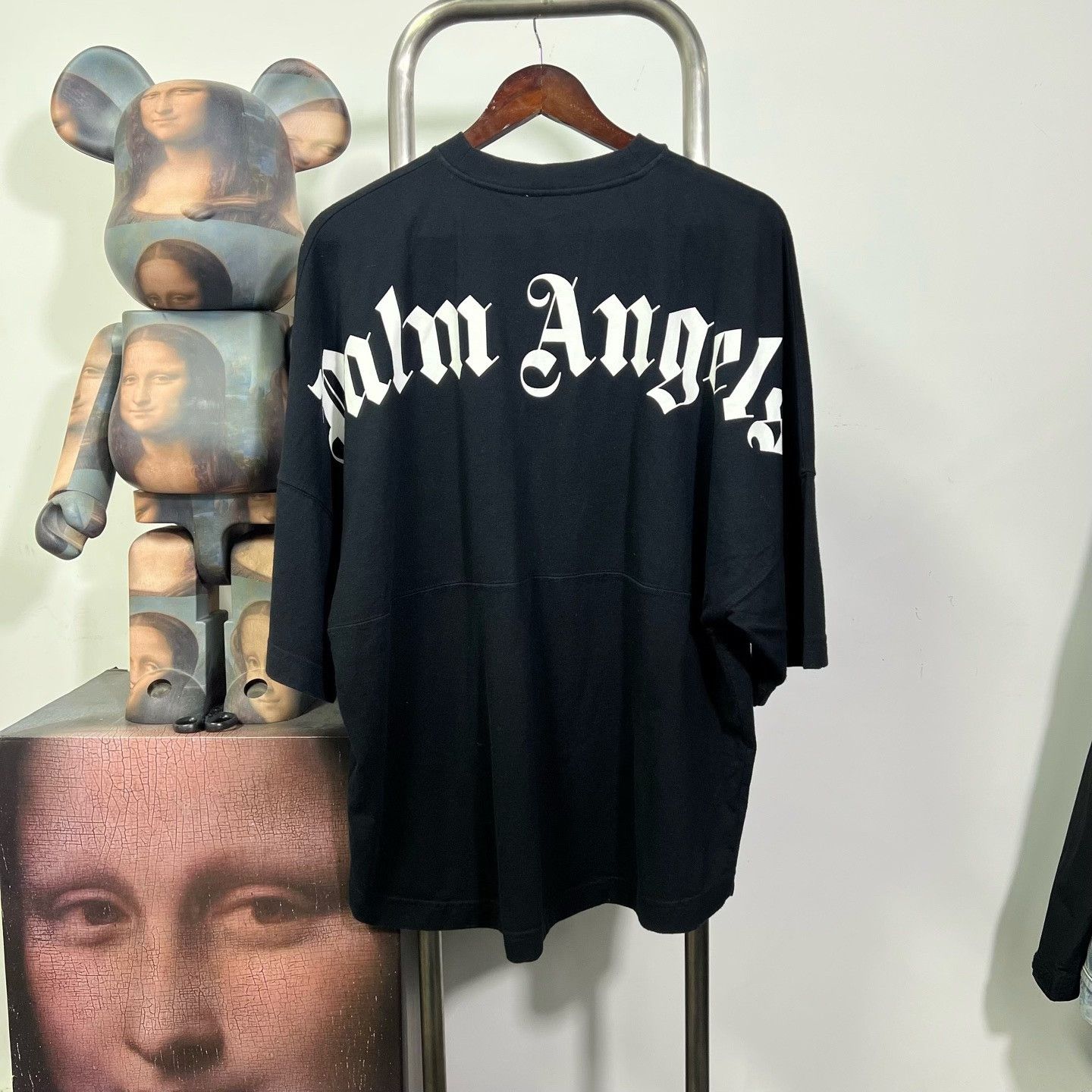 Palm Angels Palm Angels Retro Printed Black T-Shirt m Men Size US M / EU 48-50 / 2 - 2 Thumbnail