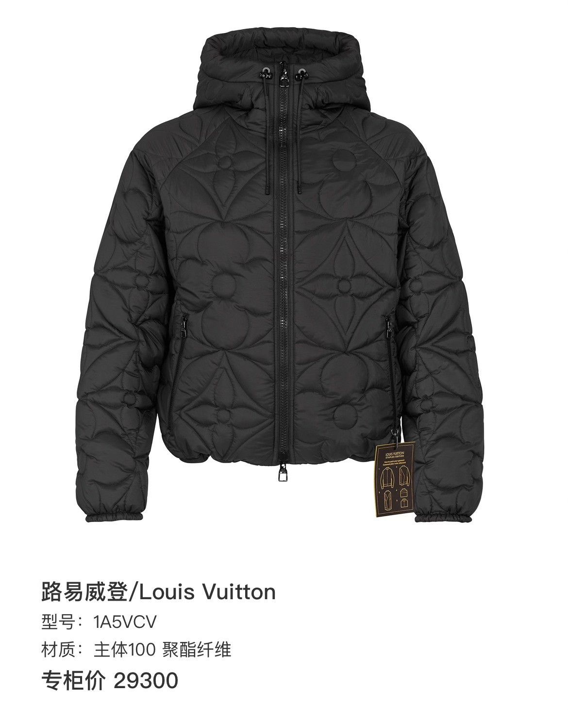 Louis Vuitton Louis Vuitton Cotton Heavy Coat s Men Size US S / EU 44-46 / 1 - 6 Thumbnail