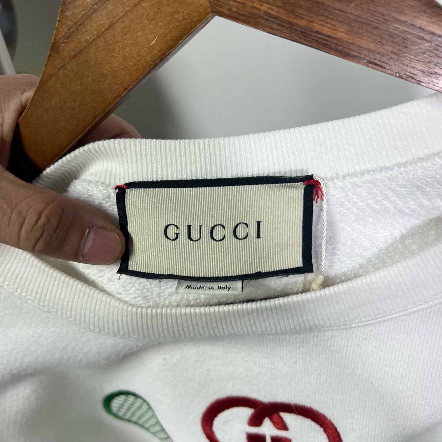 Gucci Gucci Embroidered Hoodie S Women Size S / US 4 / IT 40 - 3 Thumbnail