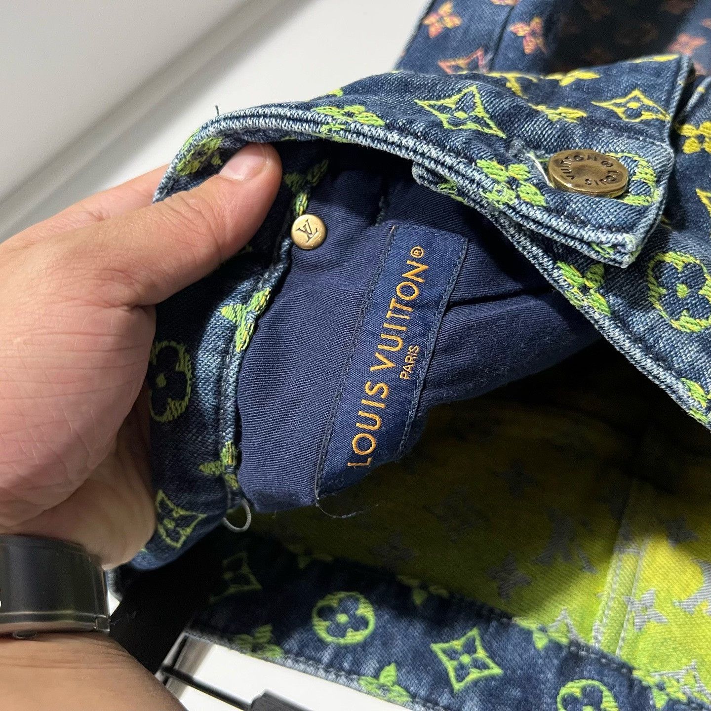 Louis Vuitton Louis Vuitton Denim Gradient Multi Denim Jeans 32 Men Size US 32 / EU 48 - 3 Thumbnail