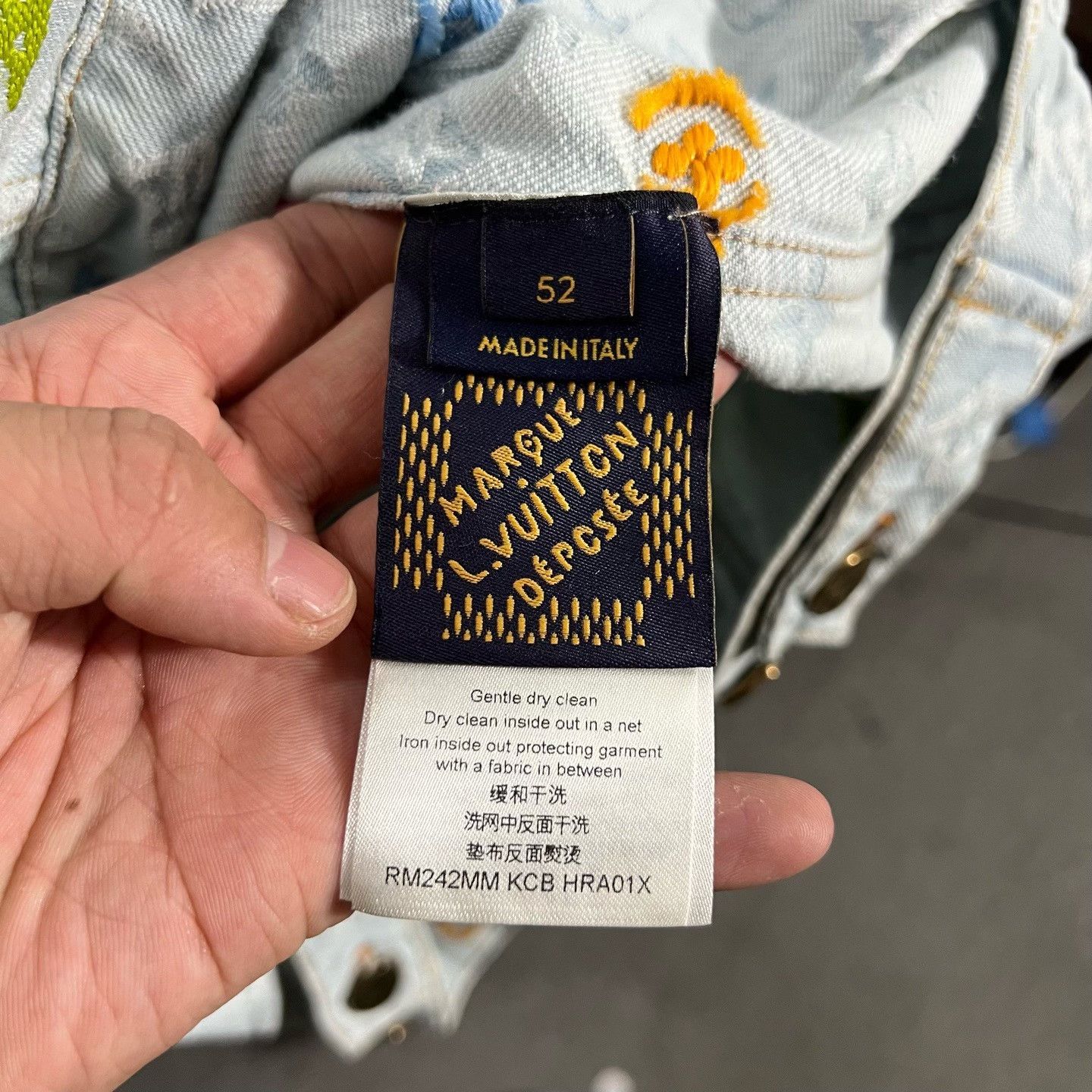 Louis Vuitton Louis Vuitton Denim Light Jacket m Men Size US M / EU 48-50 / 2 - 4 Thumbnail