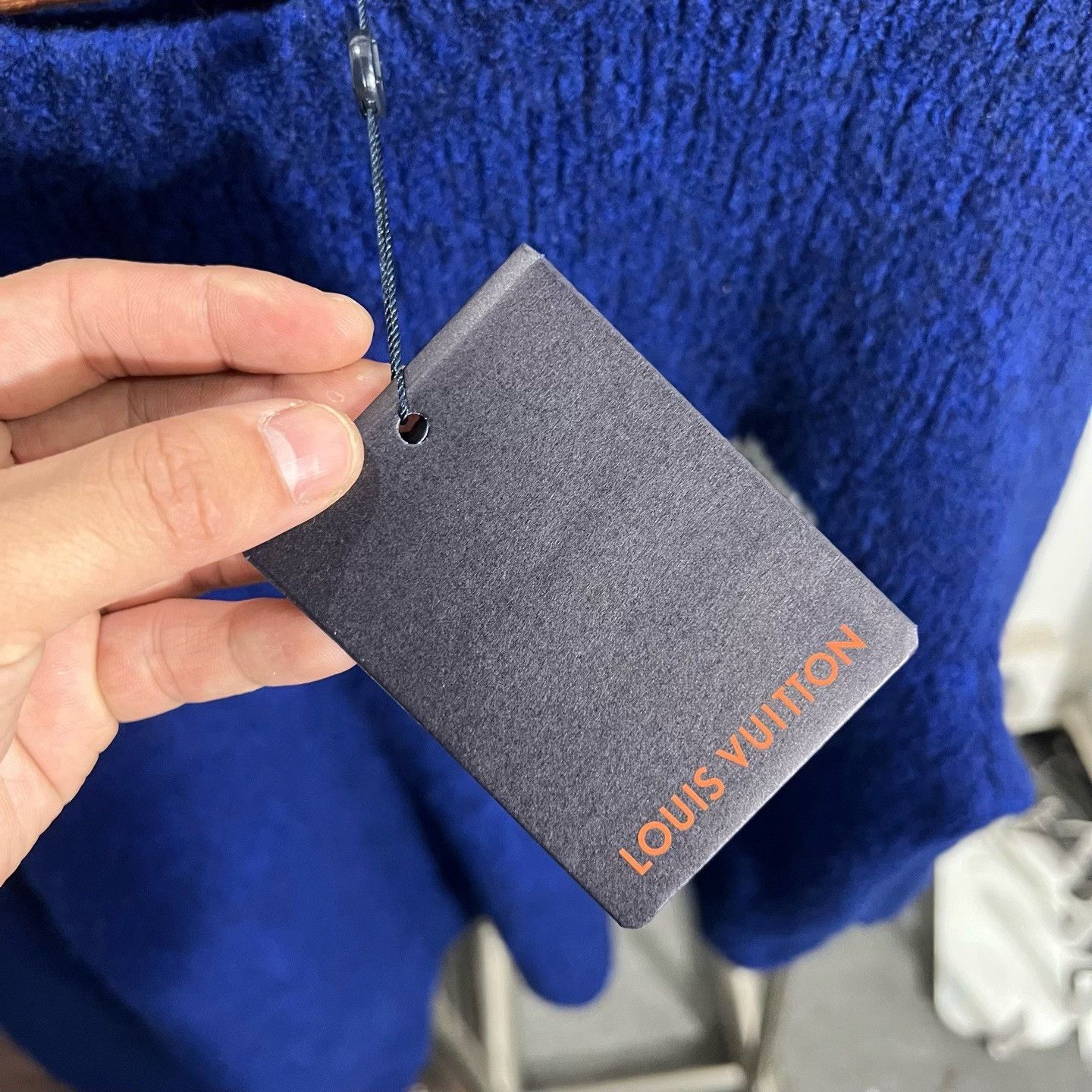 Louis Vuitton Louis Vuitton Blue Sweater xl Men Size US XL / EU 56 / 4 - 5 Thumbnail