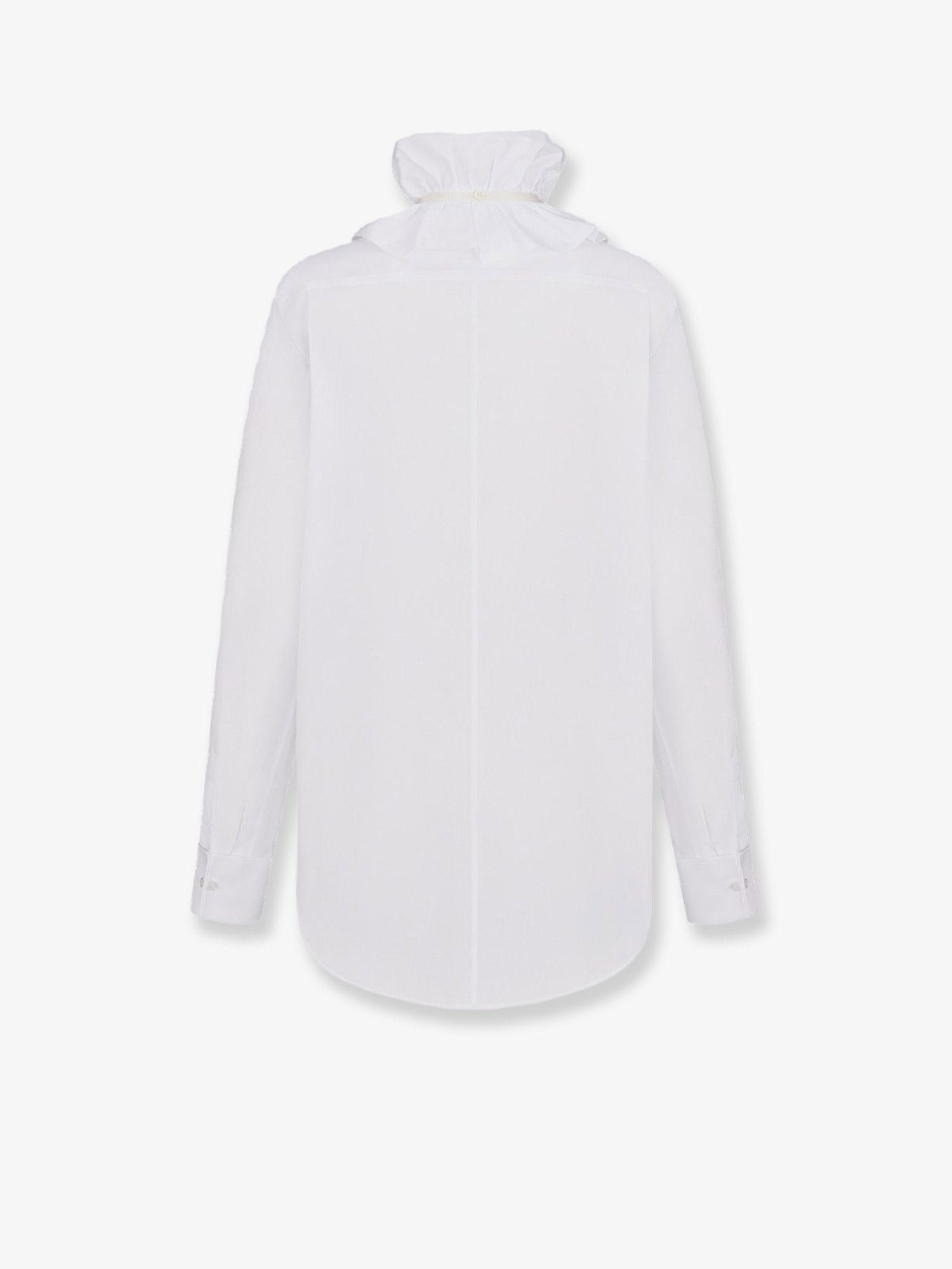 Dior Cotton Shirt With Removable Detail Size M / US 6-8 / IT 42-44 - 2 Thumbnail