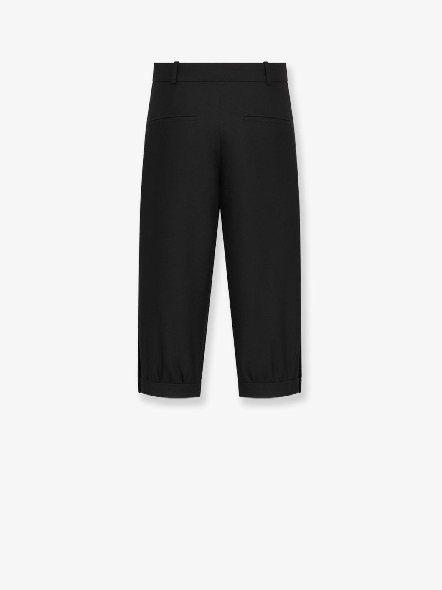 Dior Virgin Wool And Silk Grain De Poudre Bermuda Shorts Size 28" / US 6 / IT 42 - 2 Thumbnail