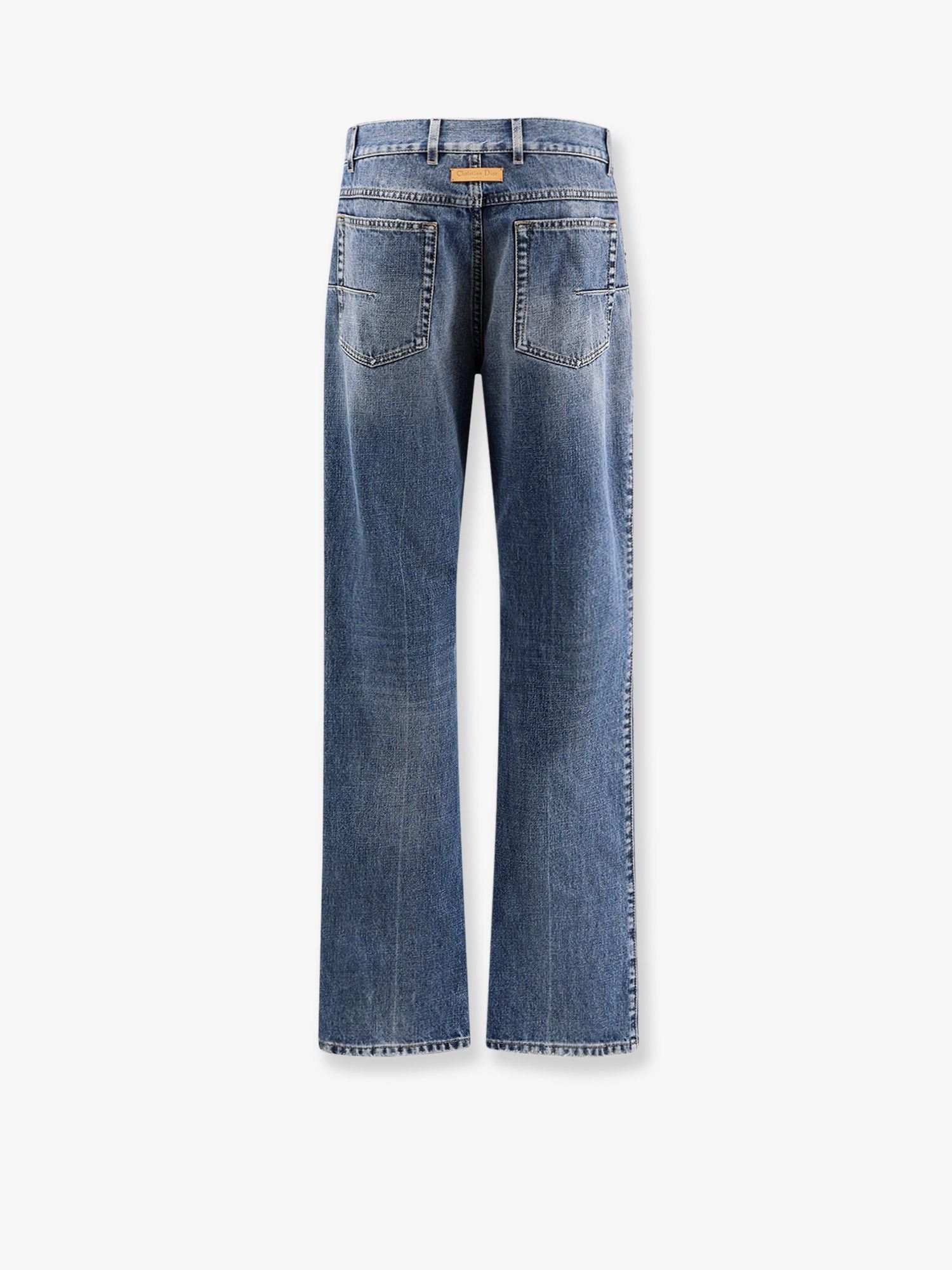 Dior Regular Fit Stone-Washed Denim Jeans Size 30" / US 8 / IT 44 - 2 Thumbnail