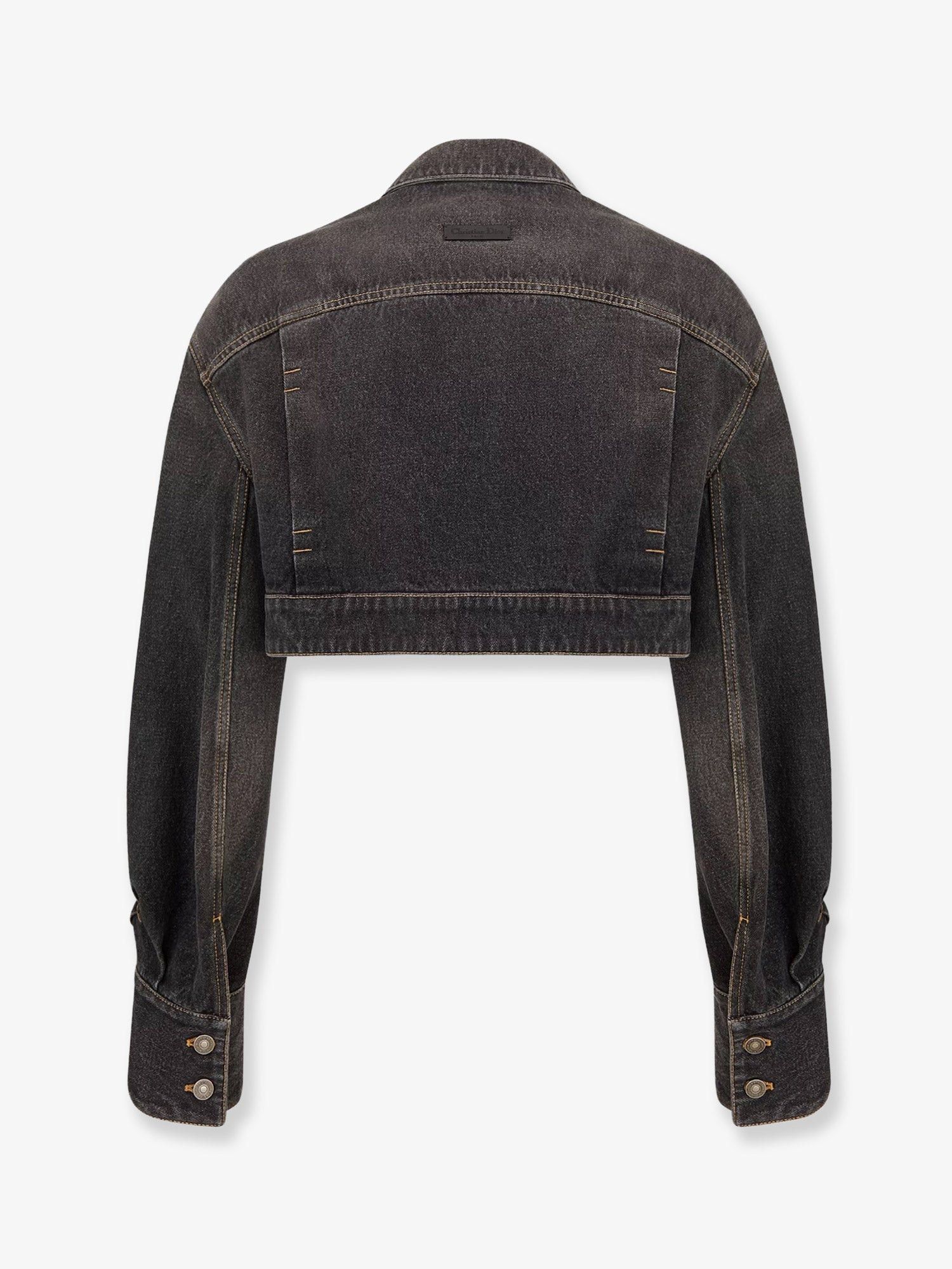 Dior Denim Jacket With Bustier Detail Size M / US 6-8 / IT 42-44 - 2 Thumbnail