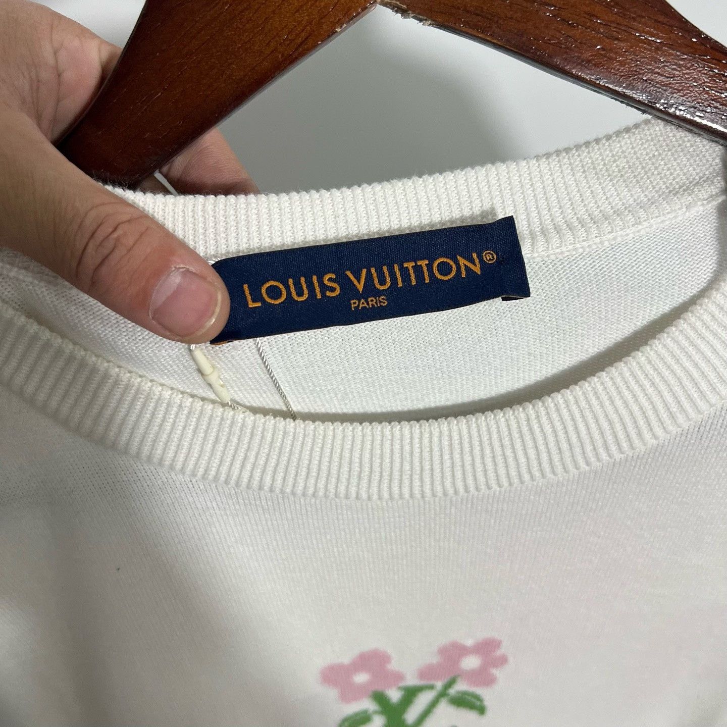 Louis Vuitton Louis Vuitton Knit T-Shirt S Women Size S / US 4 / IT 40 - 3 Thumbnail