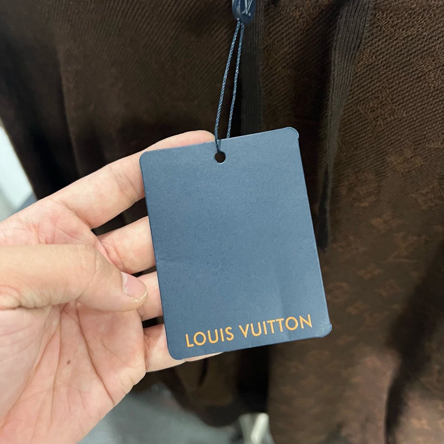 Louis Vuitton Louis Vuitton Brown Hoodie l Men Size US L / EU 52-54 / 3 - 5 Thumbnail