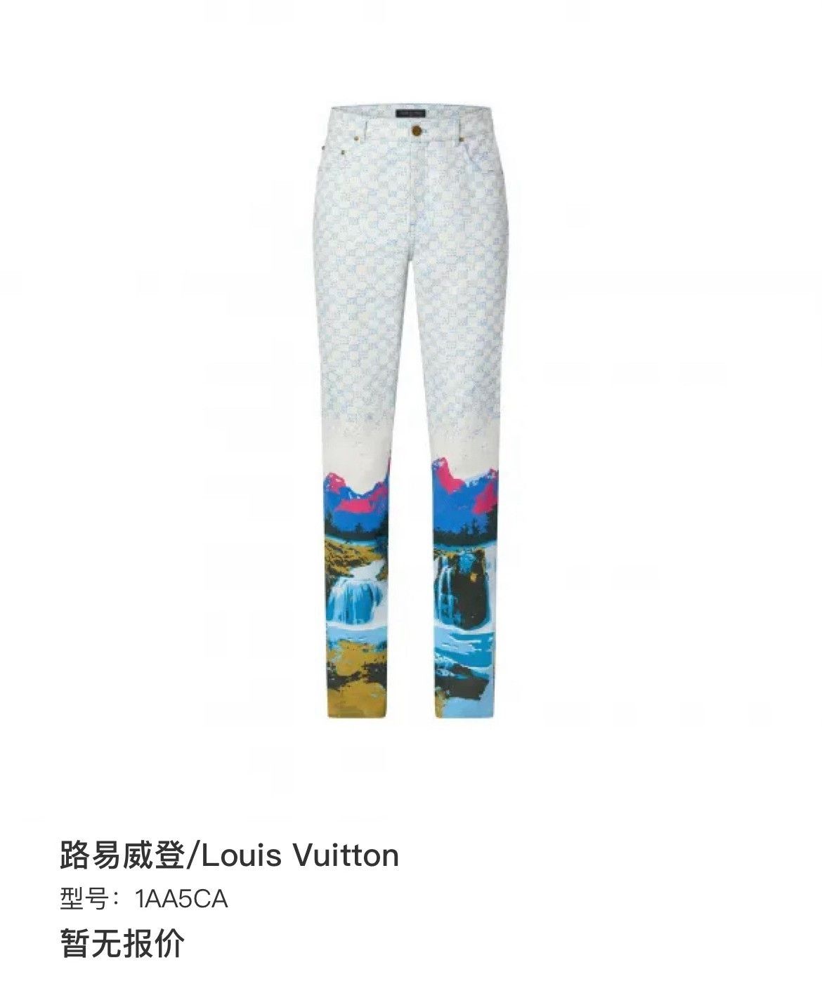 Louis Vuitton Louis Vuitton Denim Denim Jeans 34 Men Size US 34 / EU 50 - 6 Thumbnail