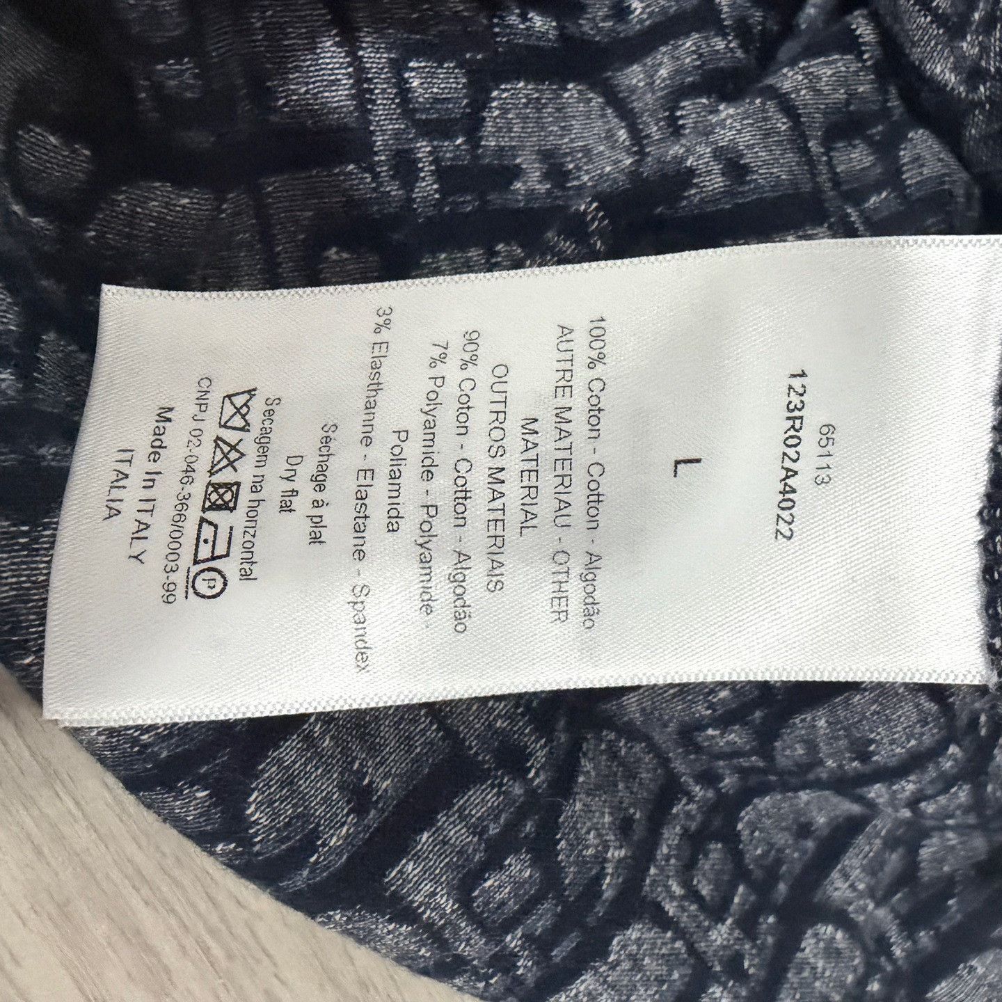 Dior Dior Cropped T-Shirt L Women Size L / US 10 / IT 46 - 4 Thumbnail