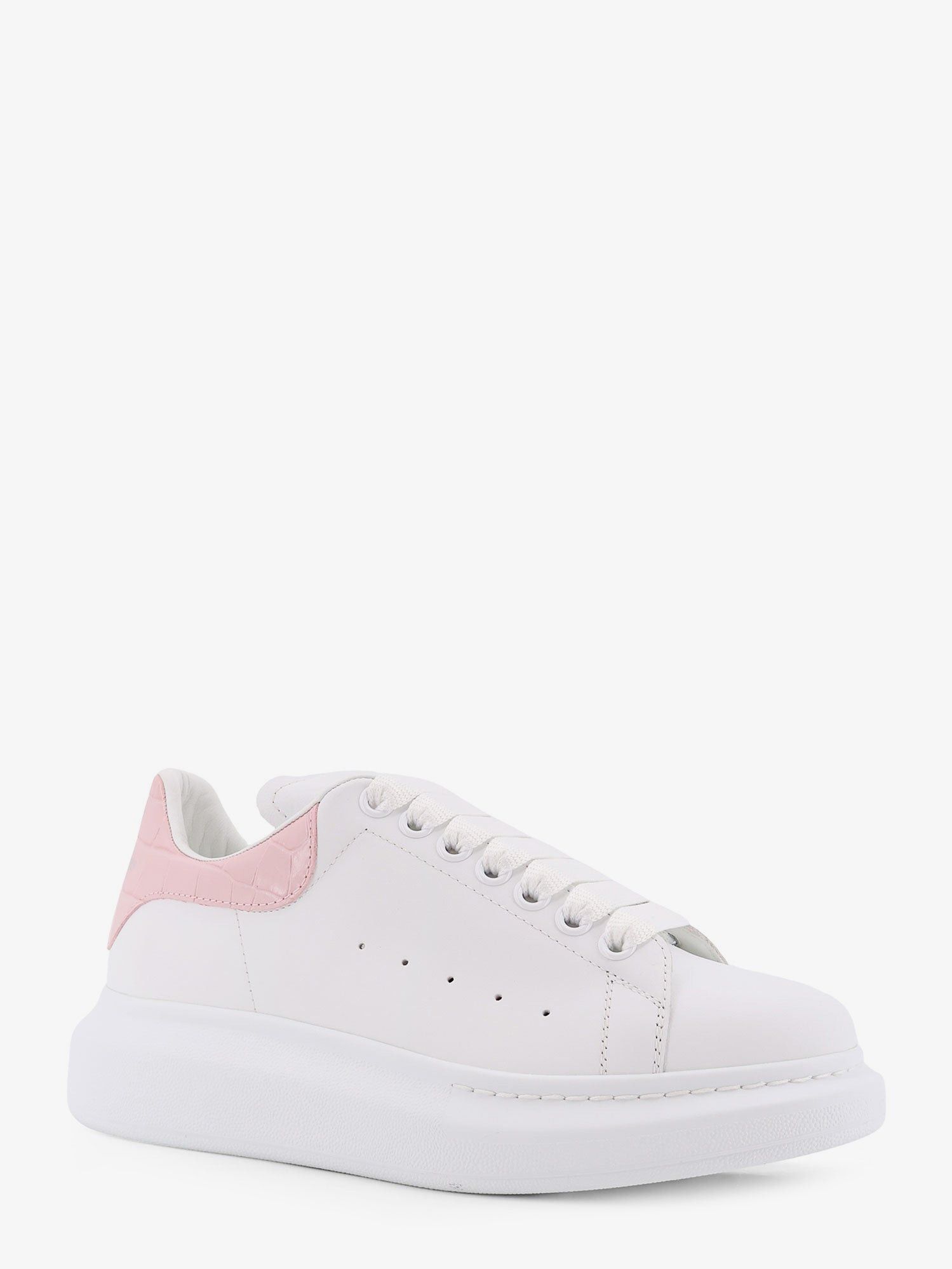 Alexander McQueen Oversize Leather Sneakers Size US 6 / IT 36 - 2 Thumbnail