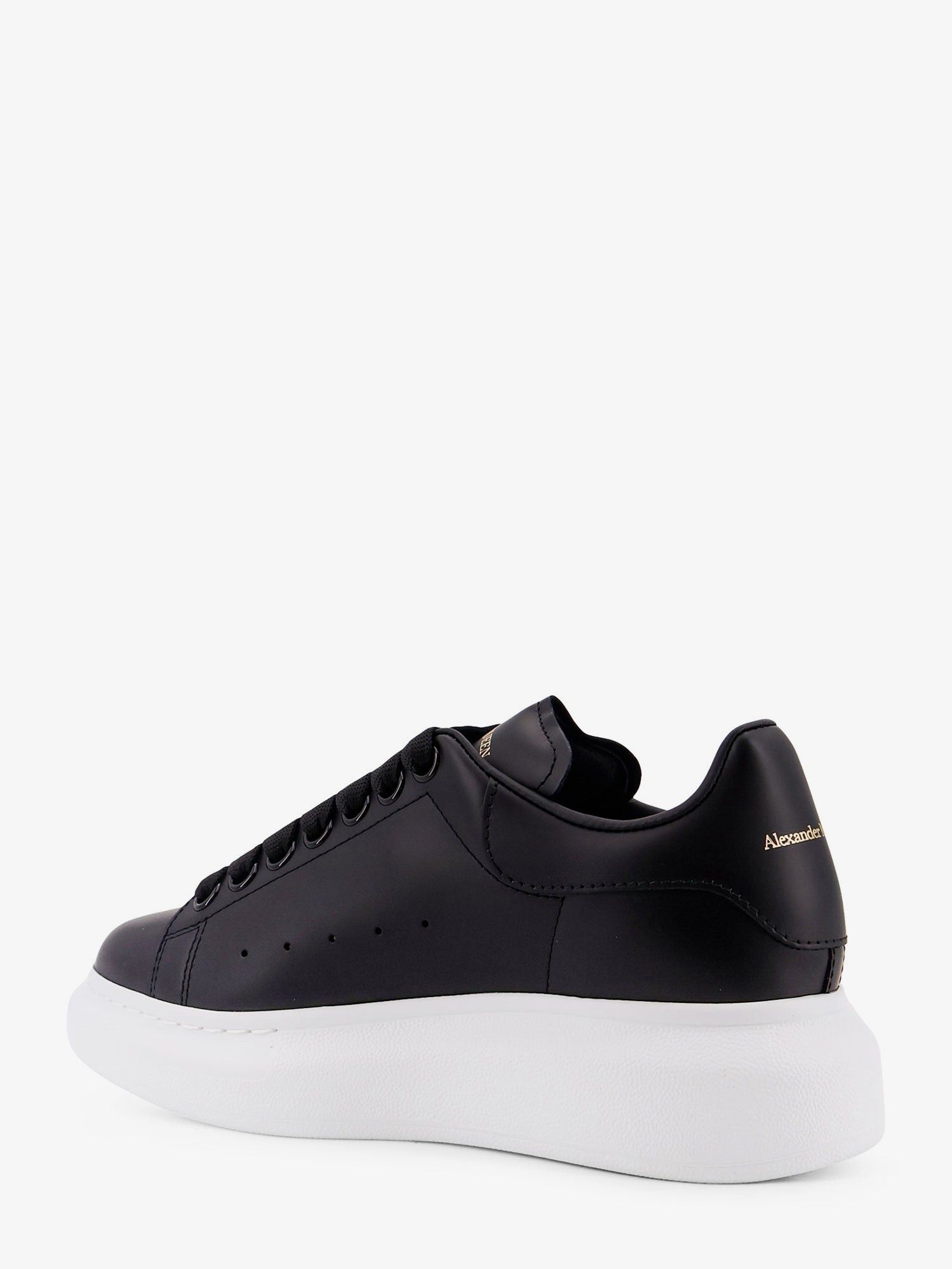 Alexander McQueen Oversized Leather Sneakers Size US 7.5 / IT 37.5 - 3 Thumbnail