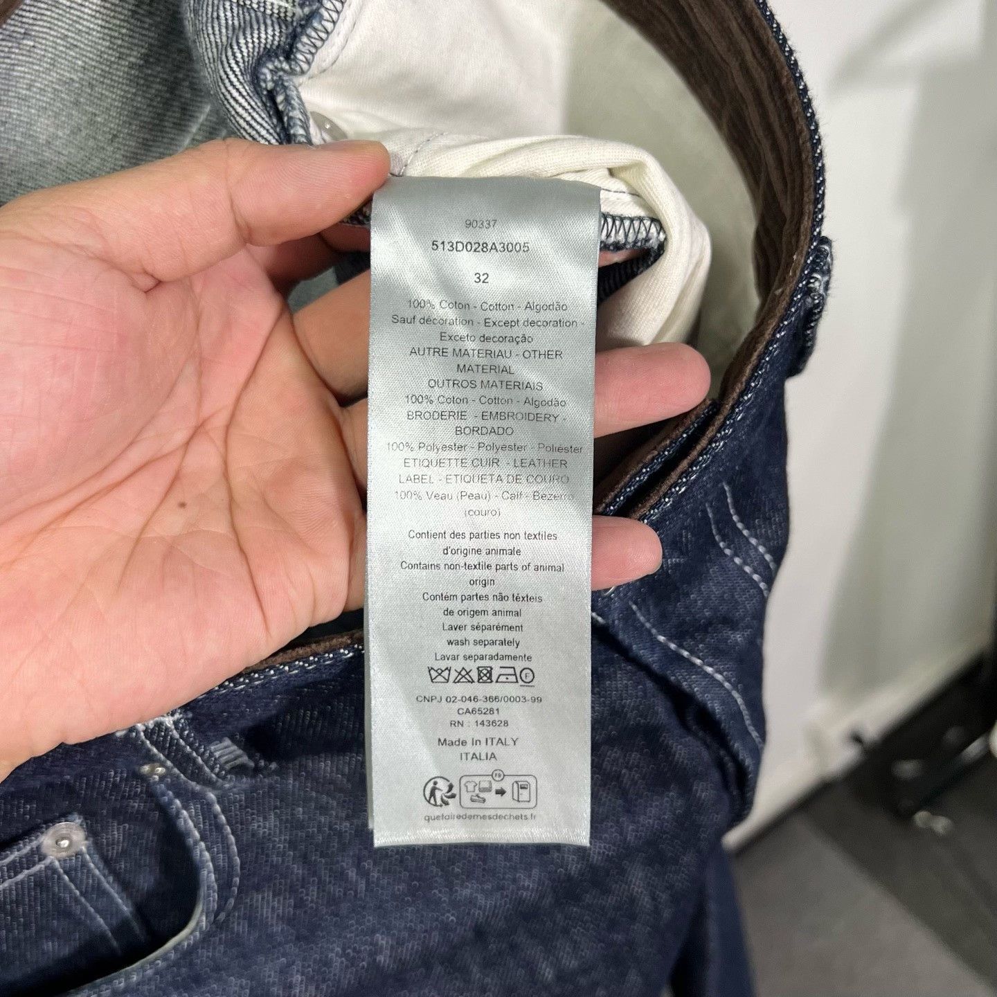 Dior Dior Denim Jeans 24 Women Size 24" / US 00 / IT 34 - 4 Thumbnail