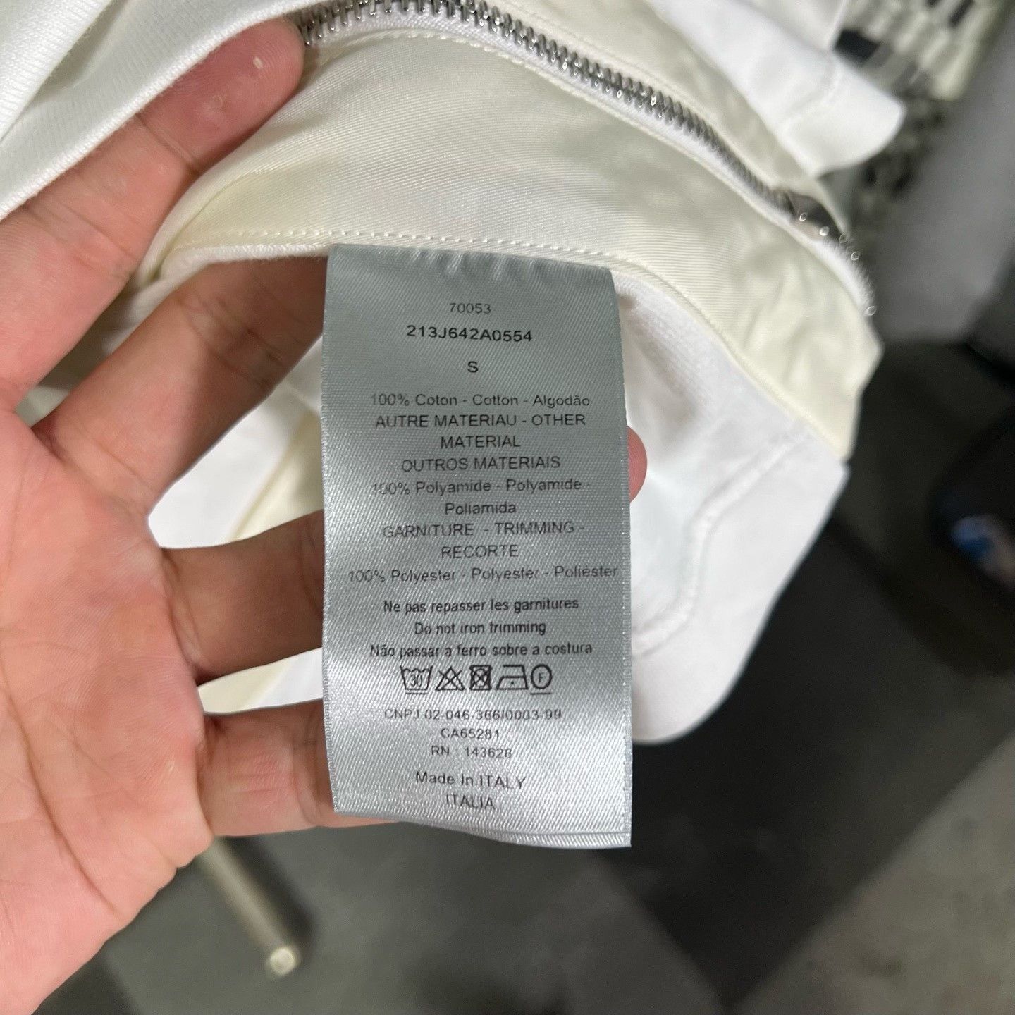 Dior Dior SACAI T-Shirt s Men Size US S / EU 44-46 / 1 - 4 Thumbnail