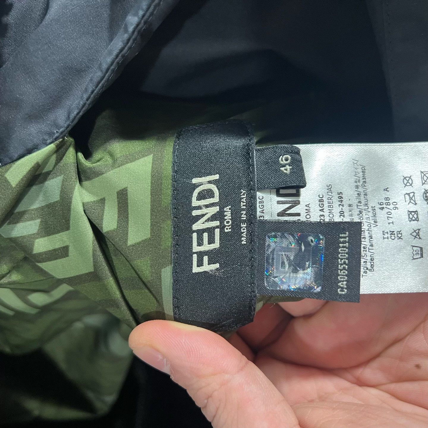 Fendi Fendi Light Jacket m Men Size US M / EU 48-50 / 2 - 3 Thumbnail