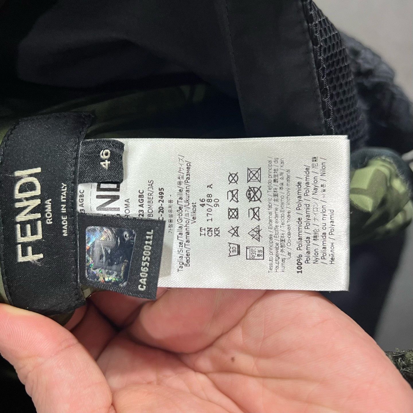 Fendi Fendi Light Jacket m Men Size US M / EU 48-50 / 2 - 4 Thumbnail