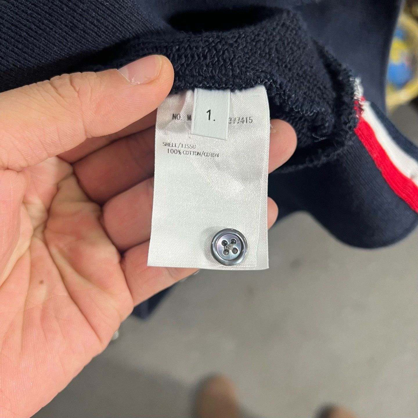 Thom Browne Thom Browne Striped Brown Hoodie s Men Size US S / EU 44-46 / 1 - 5 Thumbnail
