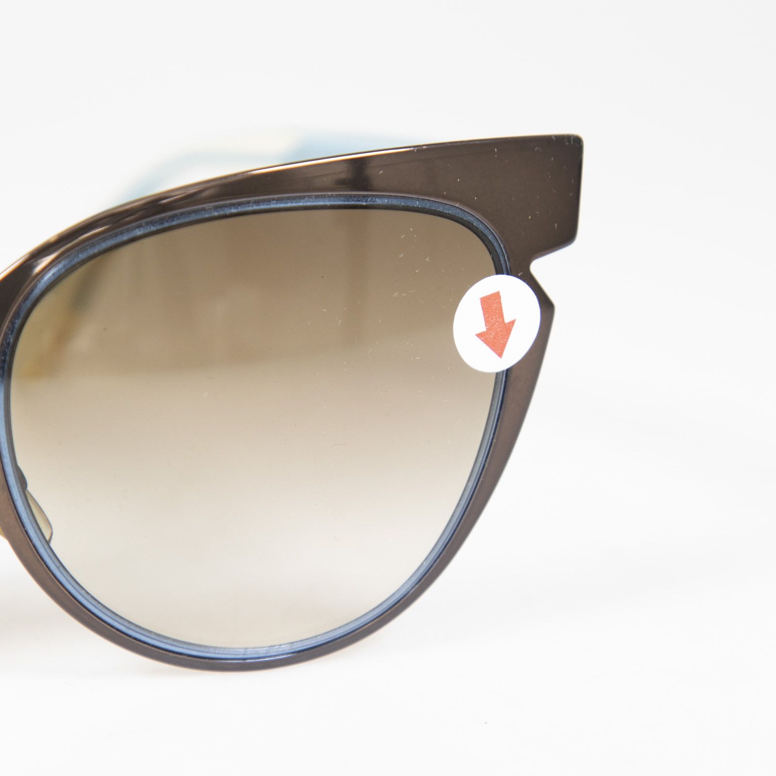 Fendi Brown Cat Eye Gradient Sunglasses Size ONE SIZE - 10 Thumbnail