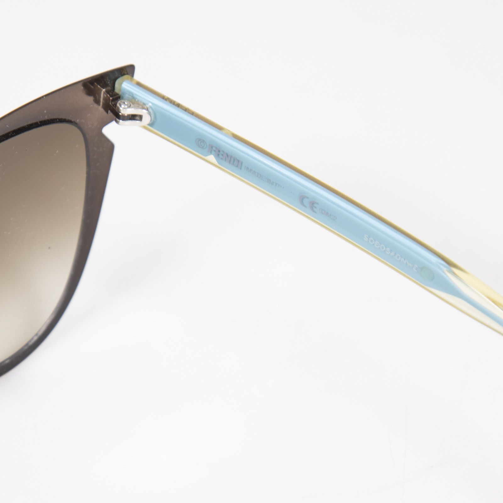 Fendi Brown Cat Eye Gradient Sunglasses Size ONE SIZE - 7 Thumbnail