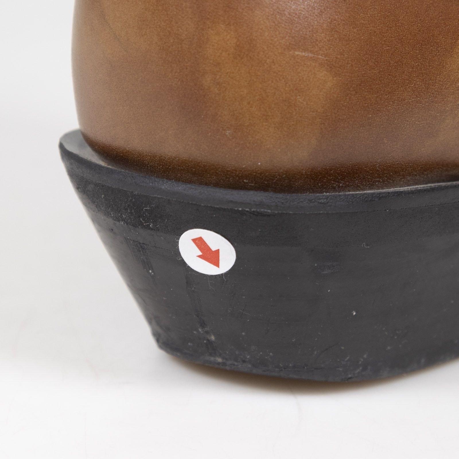 Ganni Brown Leather Embroidered Western Boots Size US 9 / IT 39 - 15 Thumbnail